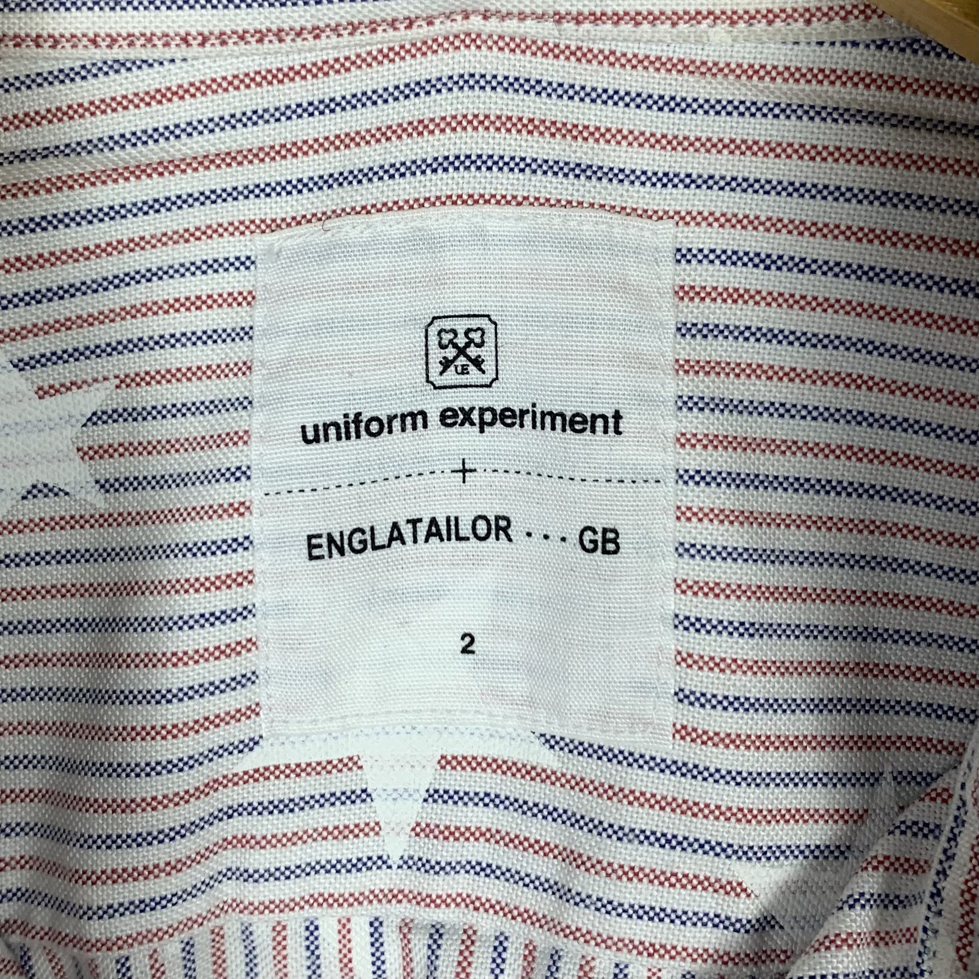 Fragment Design Uniform Experiment Stripes Stars Button Down Shirt Size US M / EU 48-50 / 2 - 7 Thumbnail