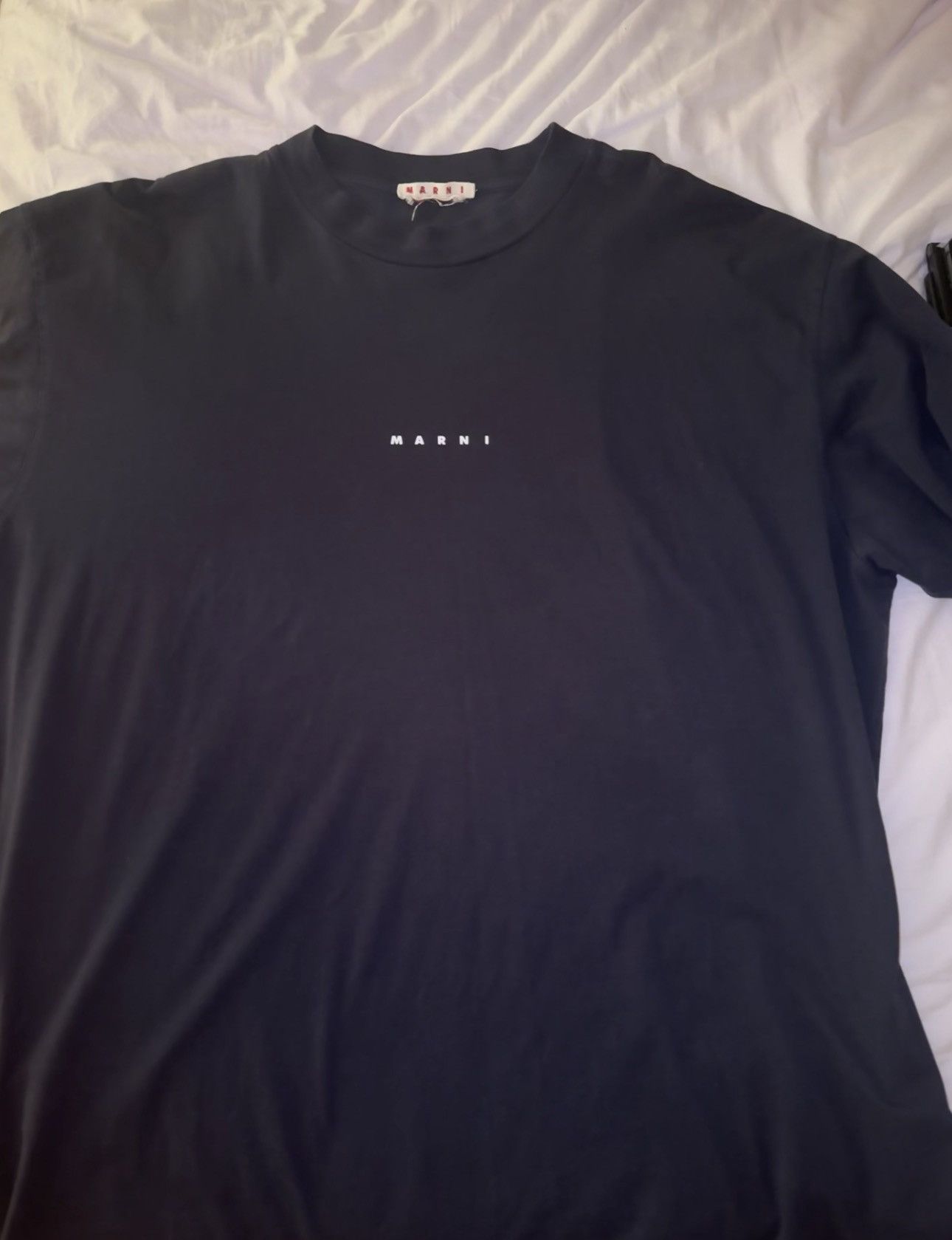 Marni Marni Box Logo T shirt Size US L / EU 52-54 / 3 - 1 Thumbnail