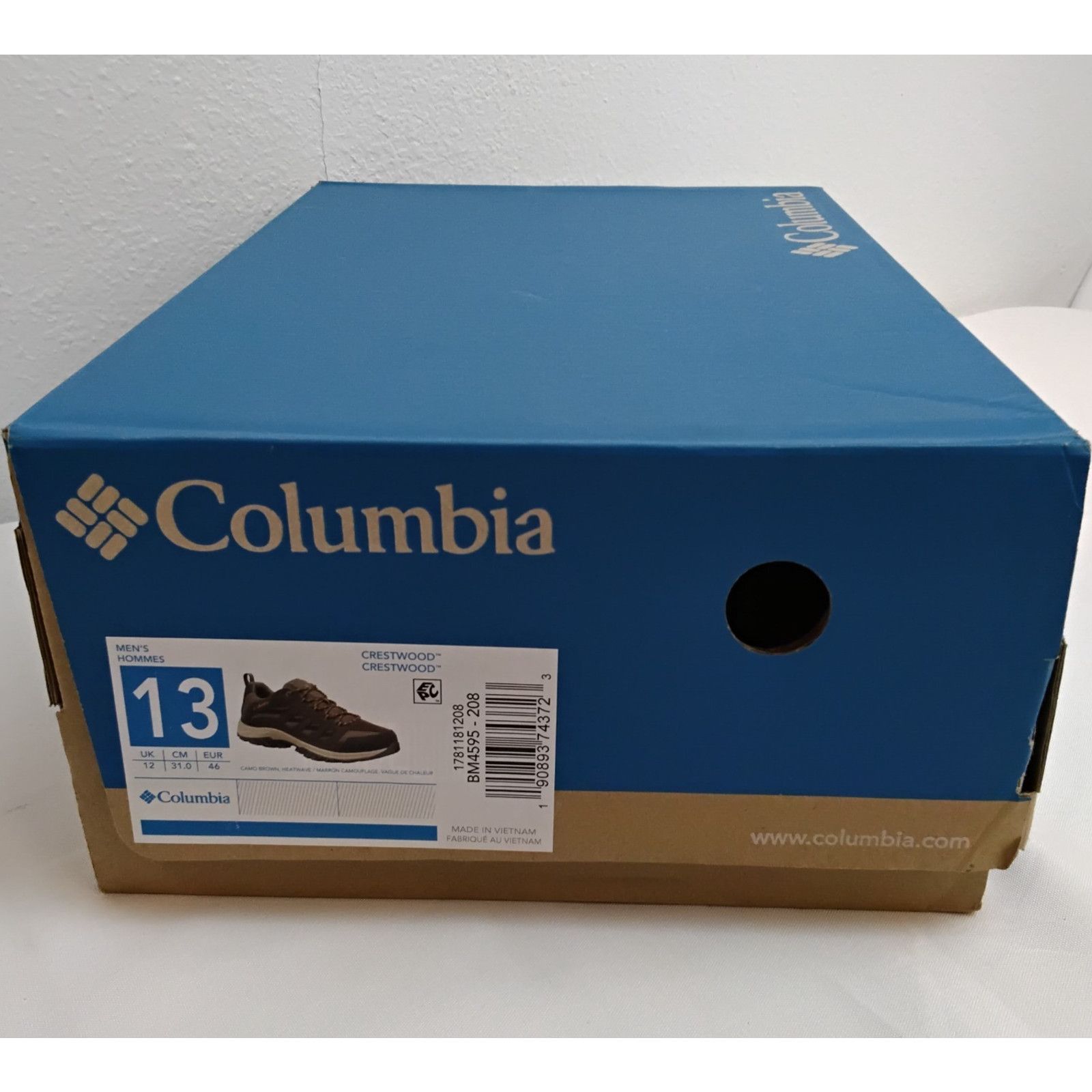 Columbia Columbia Crestwood Hiking Shoes Men's 13 Camo Brown NIB Size US 13 / EU 46 - 12 Thumbnail