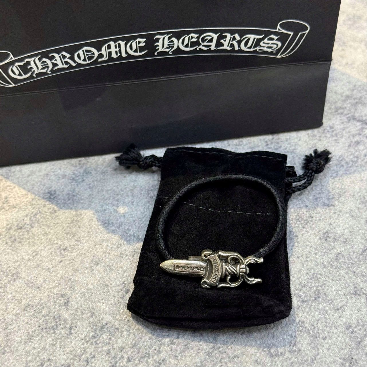 Chrome Hearts Chrome Hearts Dagger Hairband Silver Black Size ONE SIZE - 1 Thumbnail