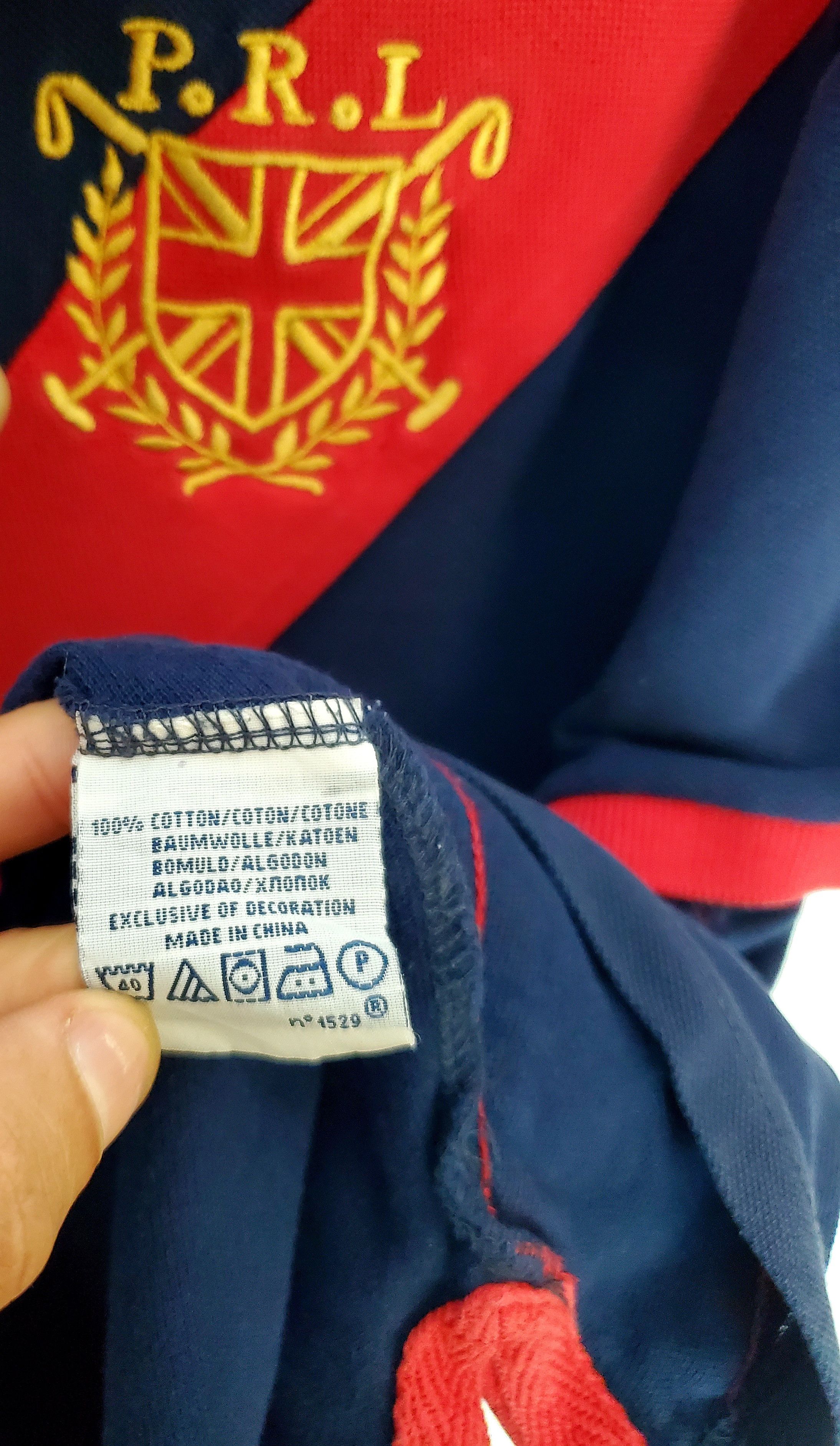 Polo Ralph Lauren × Ralph Lauren × Vintage Vintage Polo Ralph Lauren Jockey Club Polo Shirt Size L Size US L / EU 52-54 / 3 - 5 Thumbnail