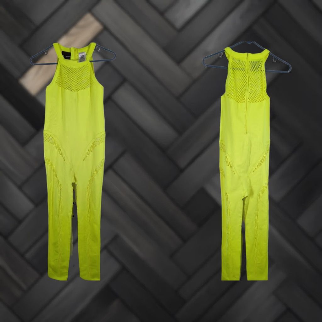 Adidas Adidas Ivy Park Ivytopia Neon Catsuit One Piece Athletic L Womens Neon Size L / US 10 / IT 46 - 1 Thumbnail