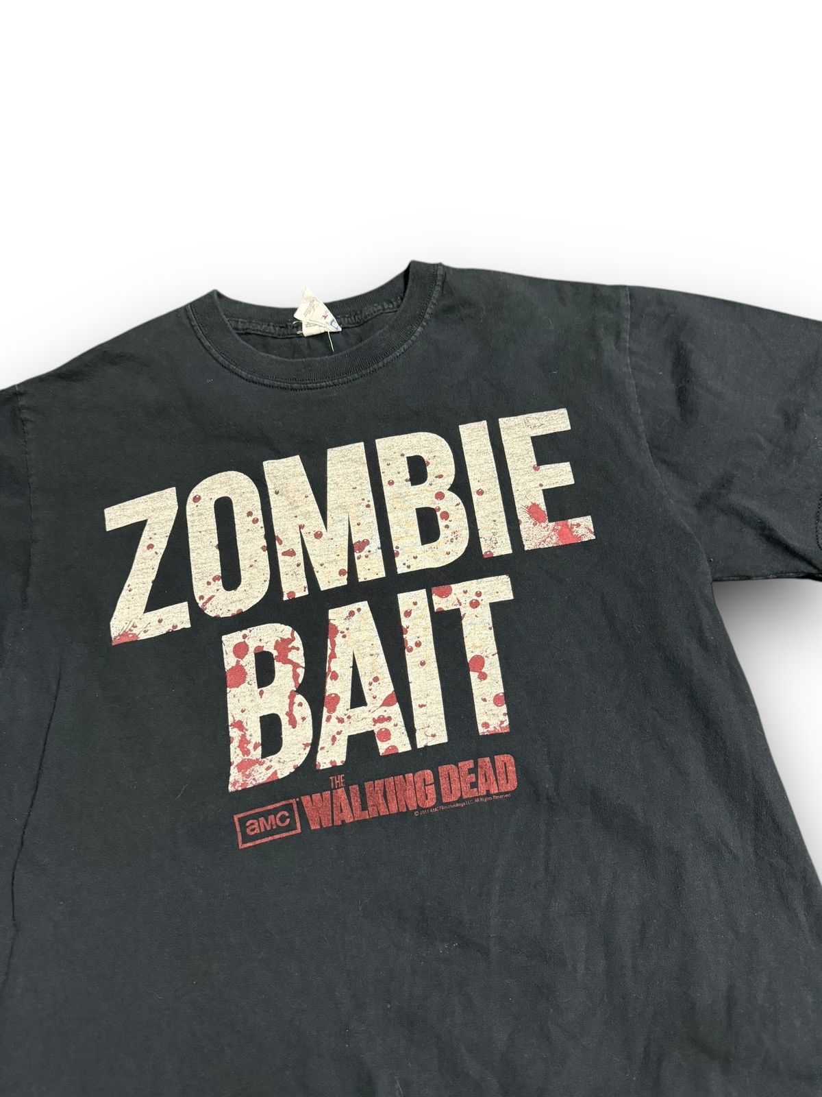 Jerzees The Walking Dead “Zombie Bait” 2011 AMC Tee Size US M / EU 48-50 / 2 - 2 Thumbnail
