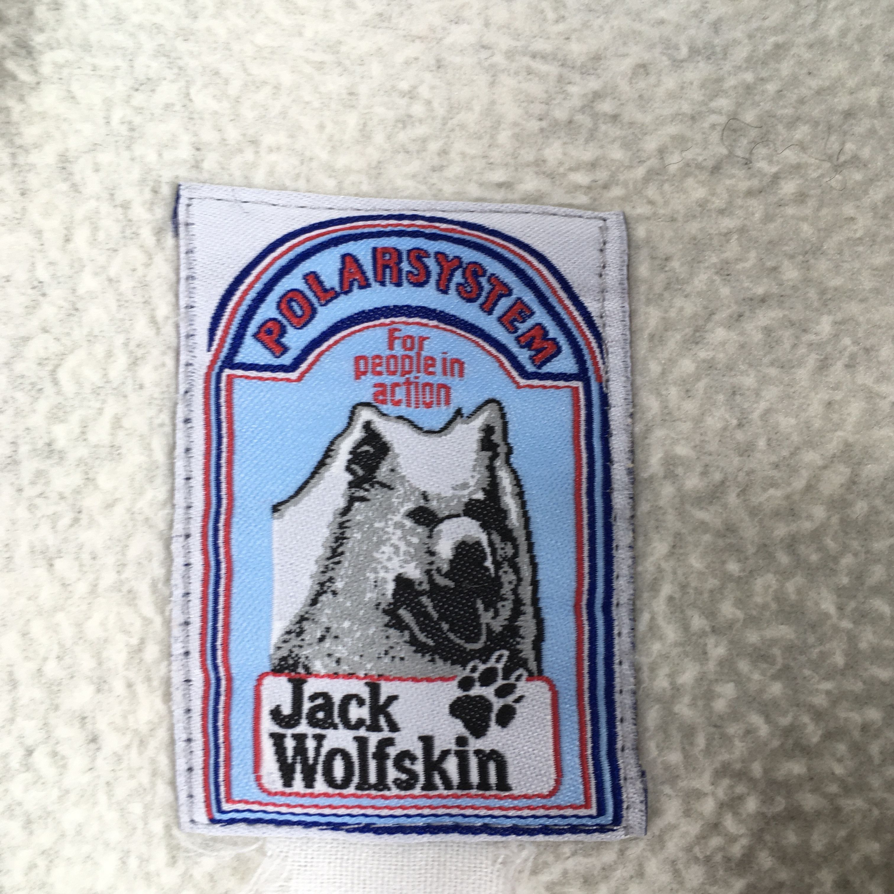 Jack Wolfskin × Vintage Vintage 90s Jack Wolfskin Weather Gear Gray Sweatshirt XL Size US XL / EU 56 / 4 - 6 Thumbnail