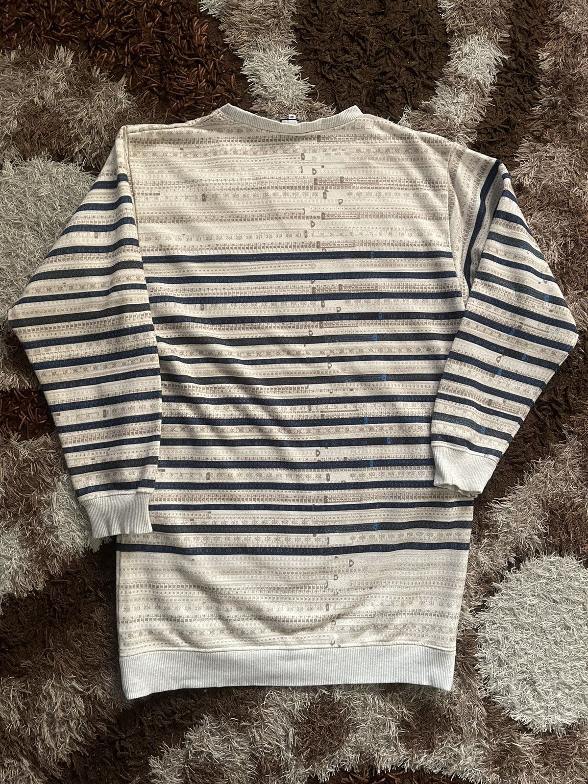 Jean Paul Gaultier 🔥HOT🔥 JEAN PAUL GAULTIER MEASURE TAPE SWEATSHIRT VERY RARE Size US S / EU 44-46 / 1 - 7 Thumbnail