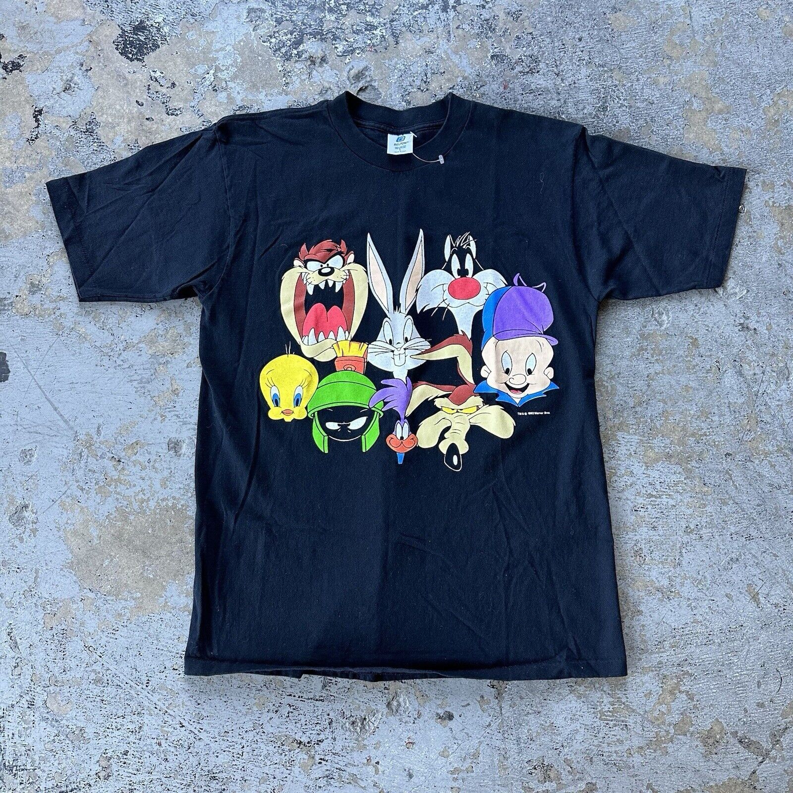 Vintage × Warner Bros NWOT Vintage 1993 Looney Tunes Characters T-Shirt Large Size US XL / EU 56 / 4 - 2 Thumbnail