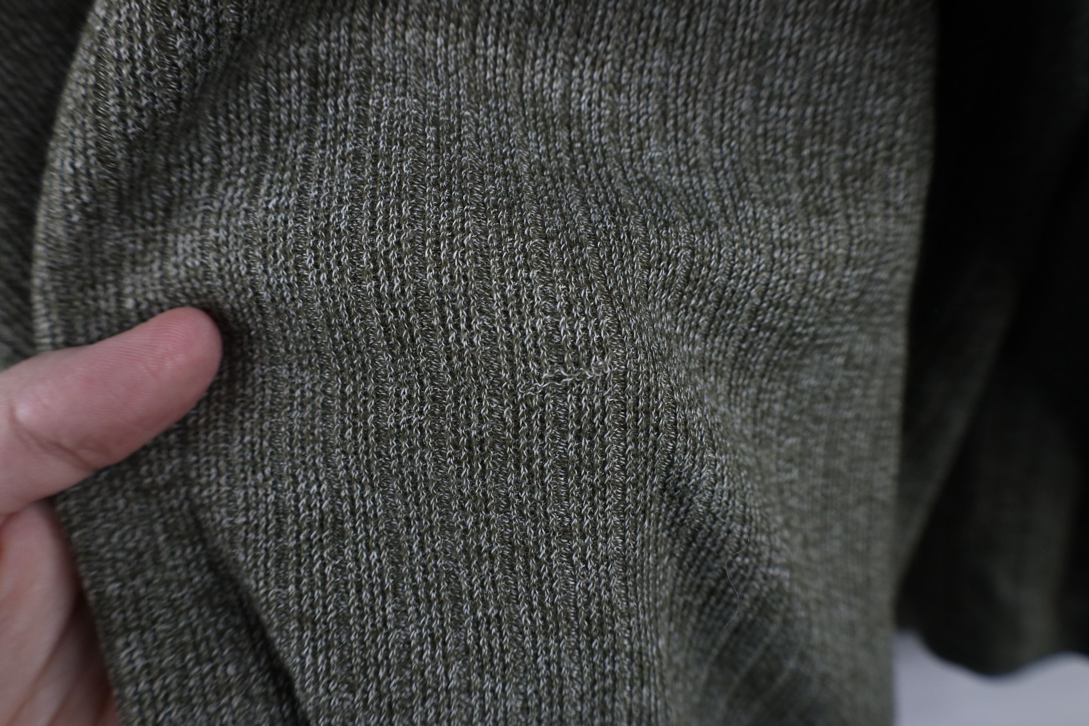 Vintage Vintage 90s Streetwear Knit Long Sleeve Henley T-Shirt Size US XL / EU 56 / 4 - 7 Thumbnail