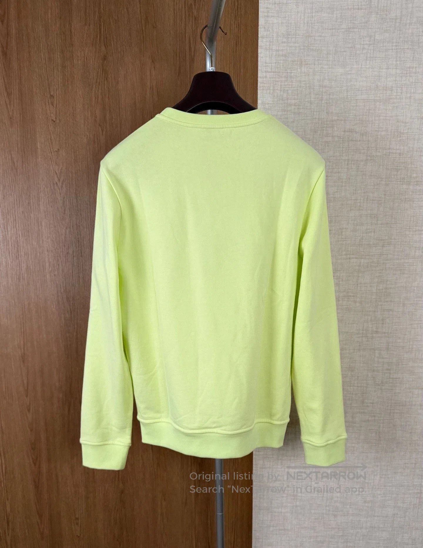Hermes Hermes Men's Yellow Logo Sweatshirt. Size US S / EU 44-46 / 1 - 7 Thumbnail