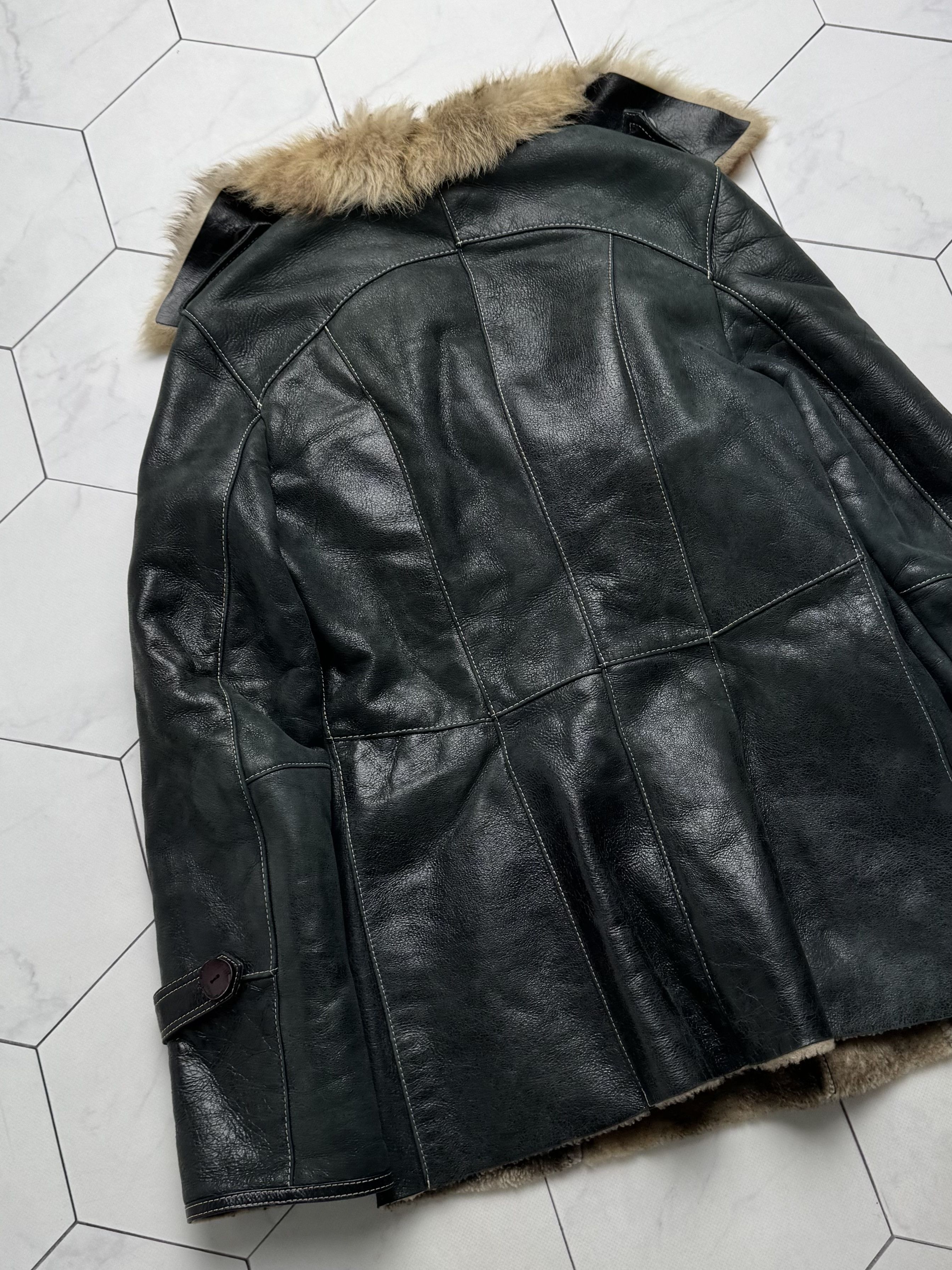Vintage Vintage Real Sheepskin Coat (B550) Size M / US 6-8 / IT 42-44 - 13 Thumbnail