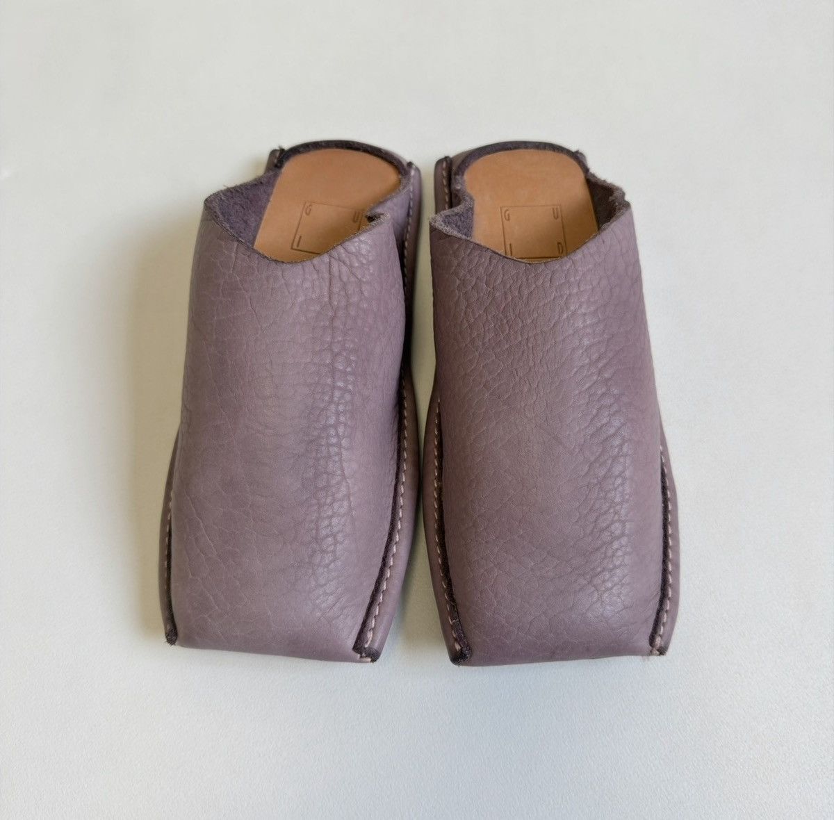 Guidi ‘Violet Bison Leather’ Mule Shoes Size US 8 / IT 38 - 4 Thumbnail
