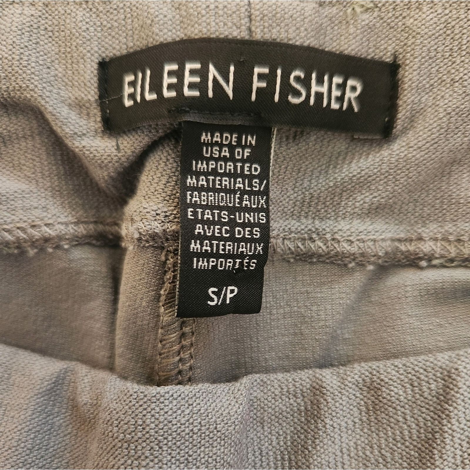 Eileen Fisher Eileen Fisher Washable Crepe Slim Ankle Pants Small Size 27" / US 4 / IT 40 - 6 Thumbnail