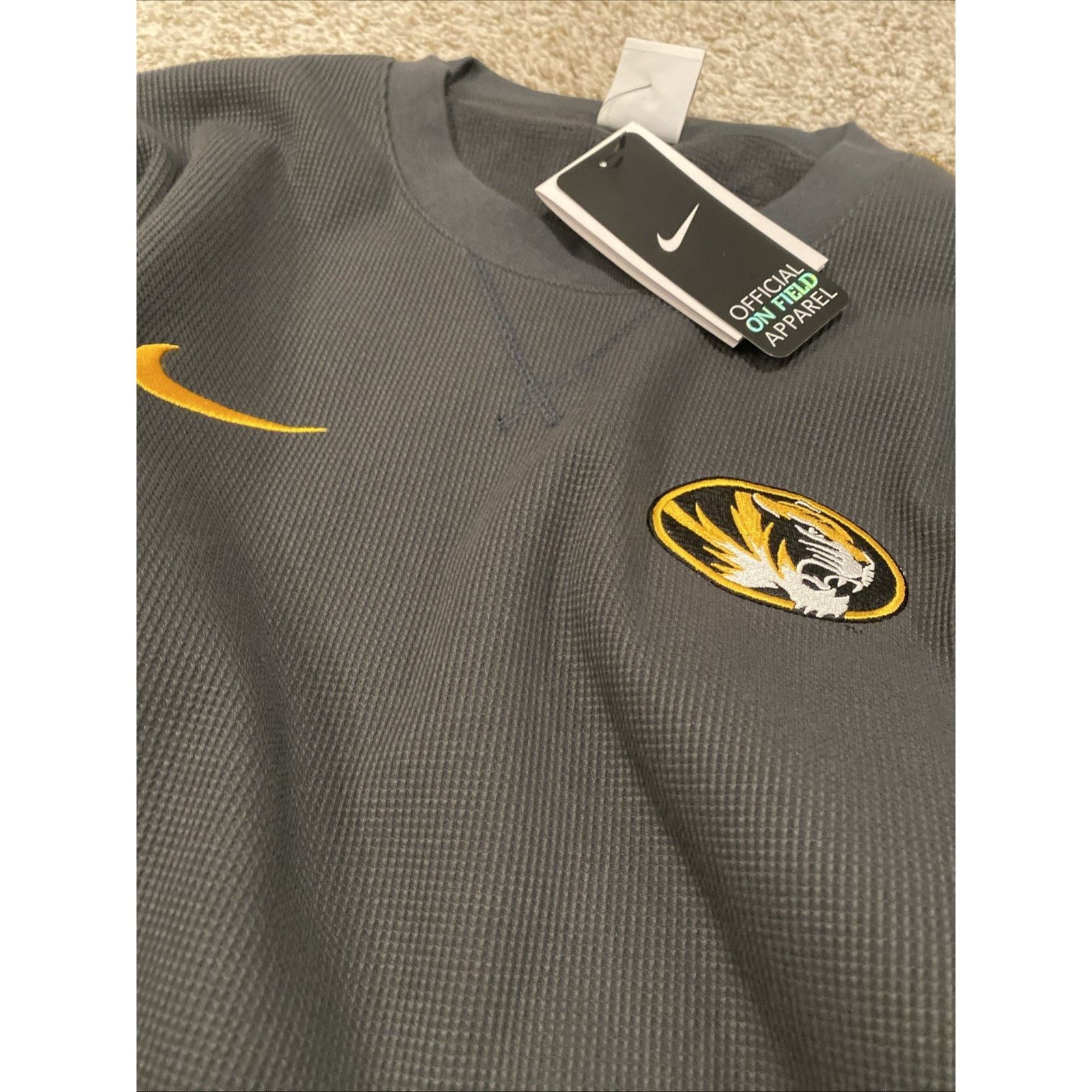Nike Mizzou Nike Long Sleeve Fleece Large Size US L / EU 52-54 / 3 - 2 Thumbnail