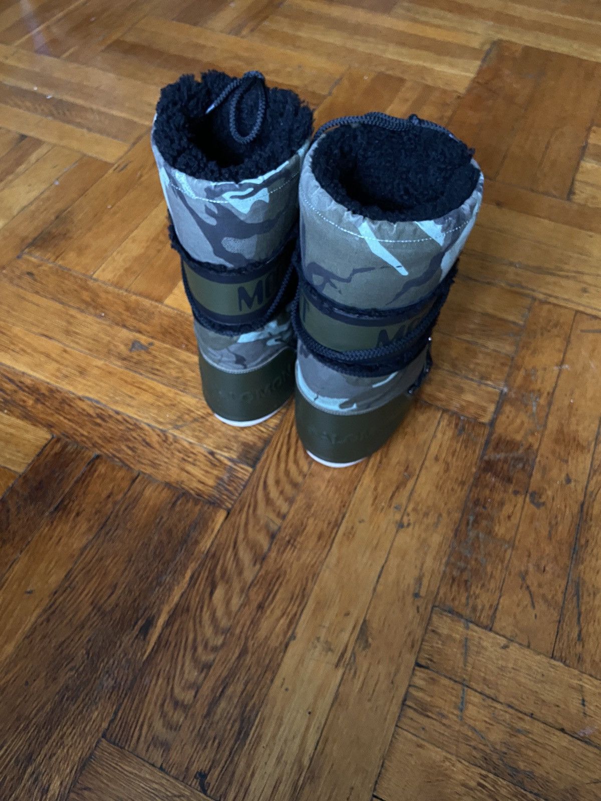 Yves Salomon Camo Moon Boots. Size US 5.5 / IT 35.5 - 4 Thumbnail