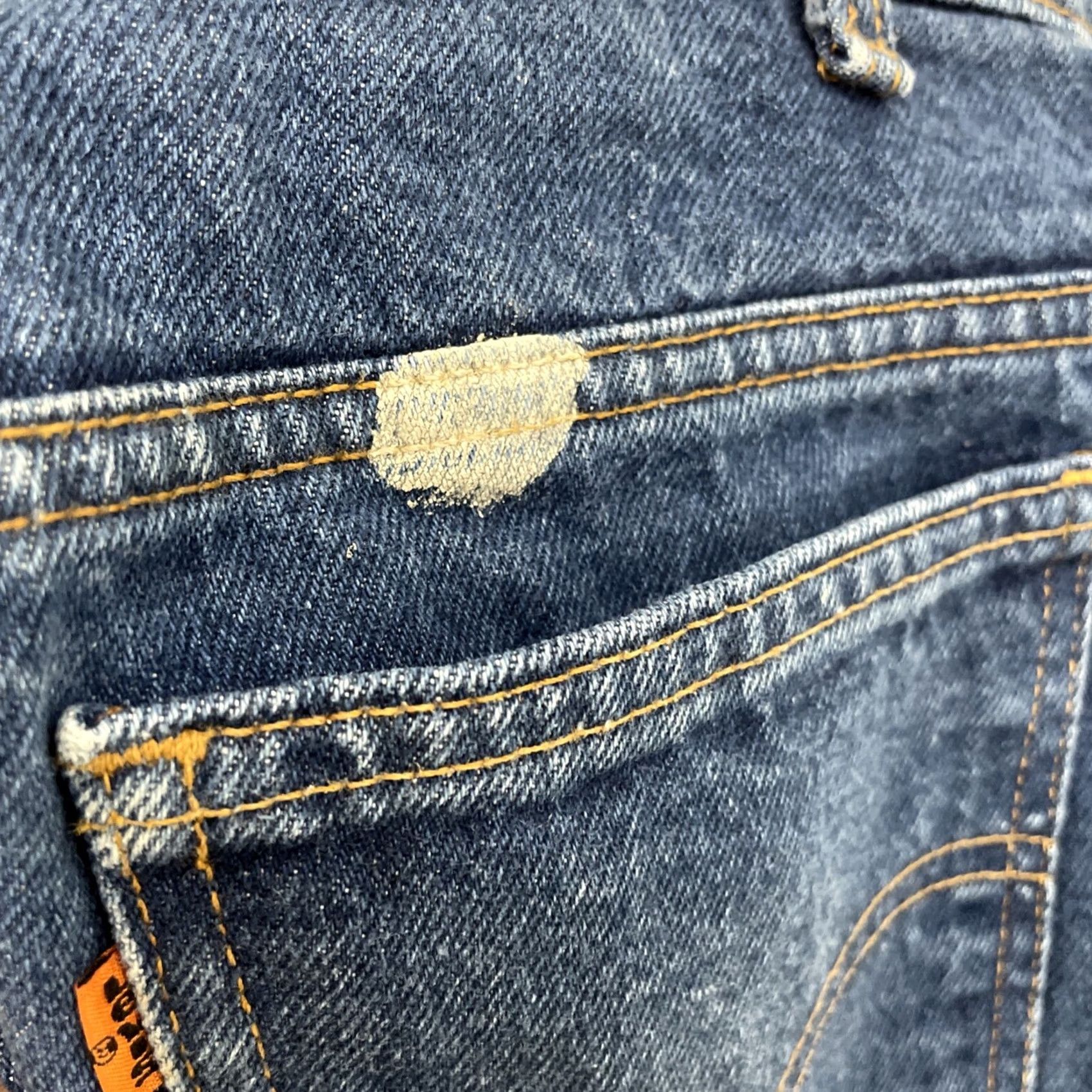 Levi's VINTAGE Levi's Jeans Men 34x36 40509-0215 Orange Tab 80s Denim Straight 5-Pocket Blue Blue Jeans 80s Mens Regular Leather? Size US 34 / EU 50 - 6 Thumbnail