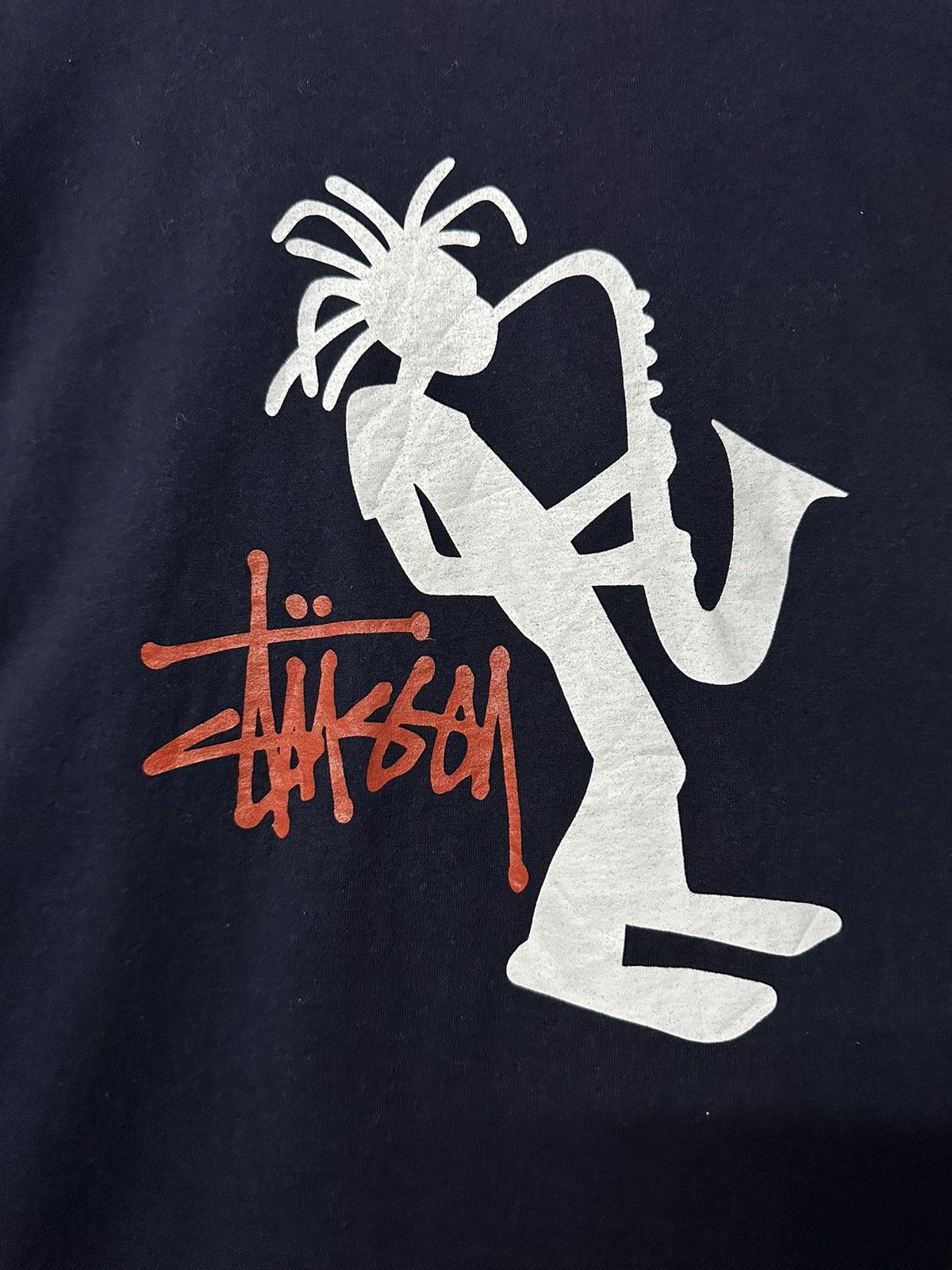 Stussy × Vintage Vintage Stussy Boxy Streetwear Tee Size US XL / EU 56 / 4 - 2 Thumbnail
