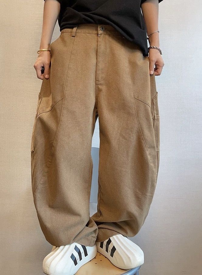 Japanese Brand × Vintage Y2K retro multi pocket scimitar carpenter pants Size US 32 / EU 48 - 1 Thumbnail