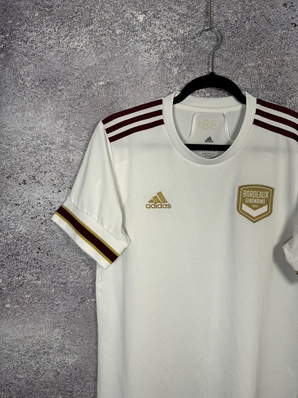 Adidas × Vintage Girondins Bordeaux 2020/21 Away Adidas Soccer Jersey Size US M / EU 48-50 / 2 - 2 Thumbnail