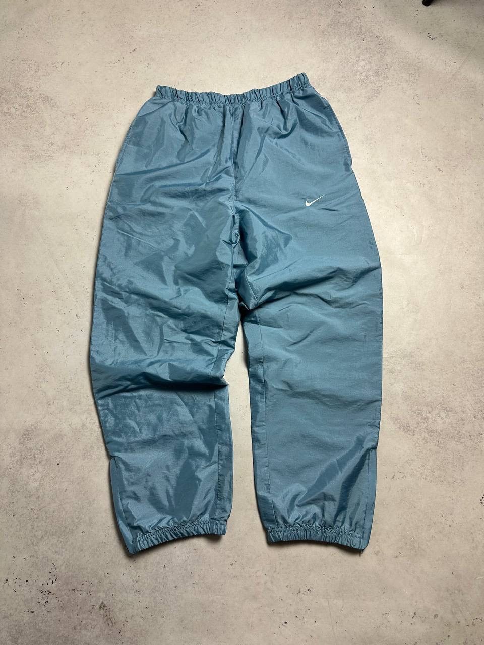 Nike × Vintage Vintage Nike Baby Blue Baggy Trackpants Y2K M Size US 32 / EU 48 - 1 Thumbnail