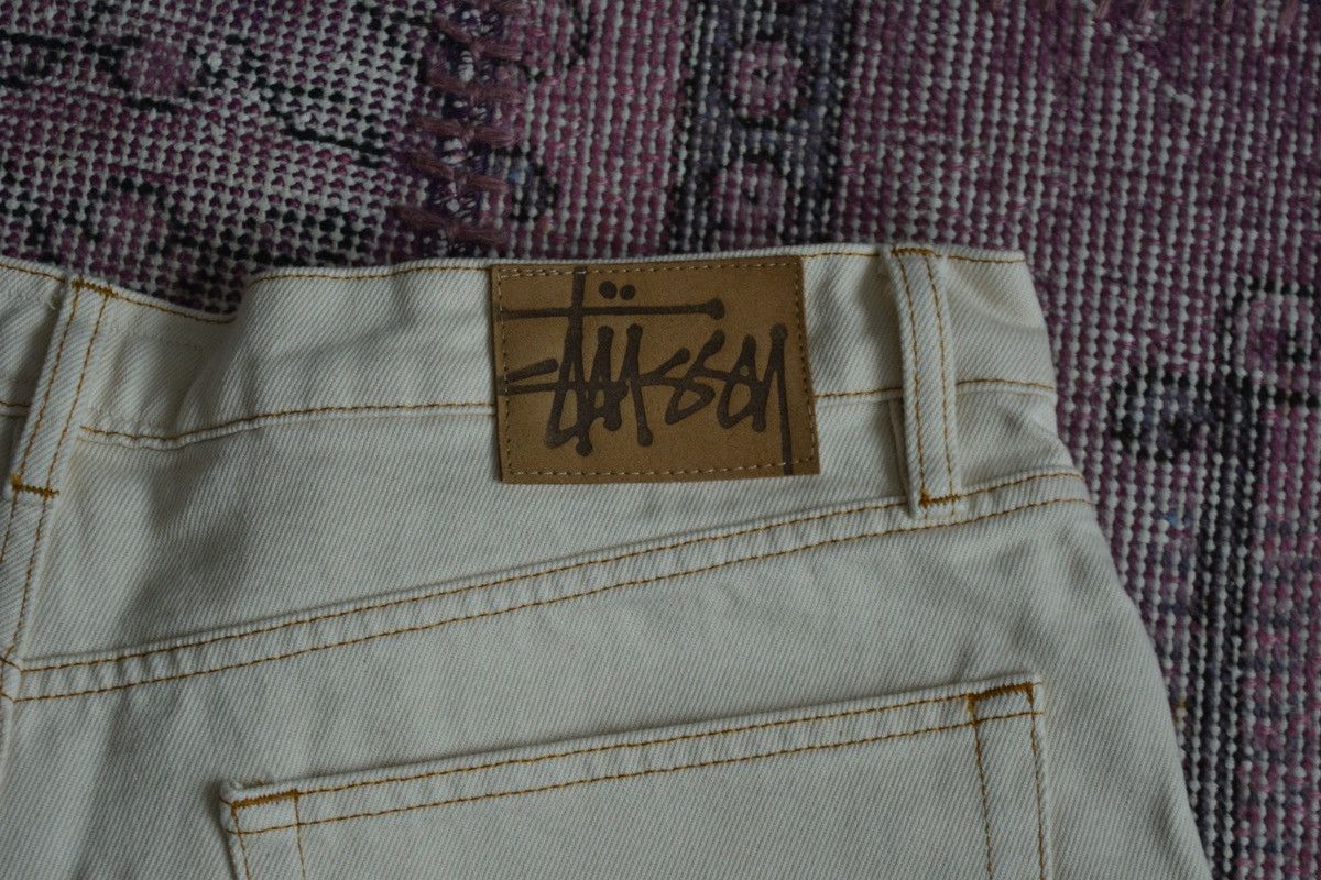 Japanese Brand × Stussy Stussy Big’ol cream shorts **RARE** Size US 30 / EU 46 - 4 Thumbnail