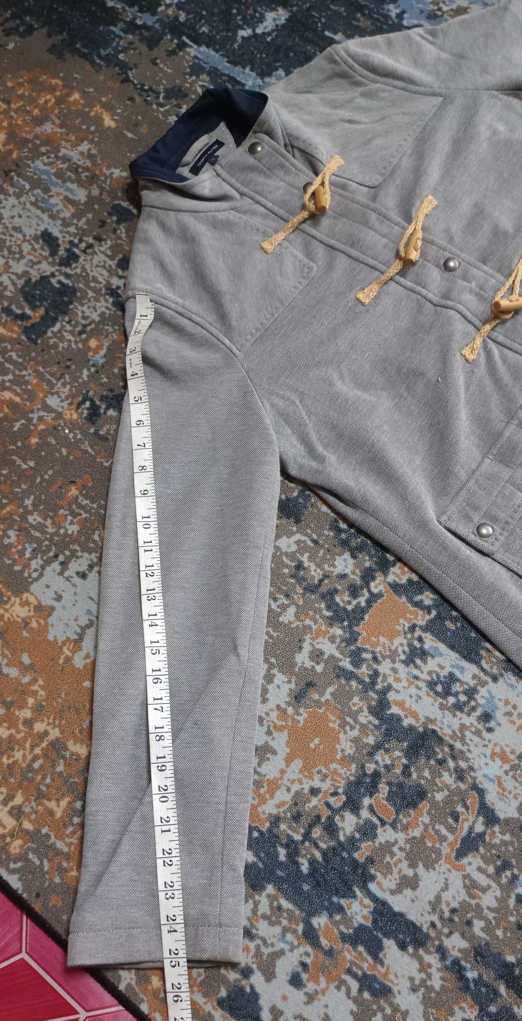 Tommy Hilfiger Rare🔥 Tommy Hilfiger Duffeal Coat Made In Turkey Size US L / EU 52-54 / 3 - 15 Thumbnail