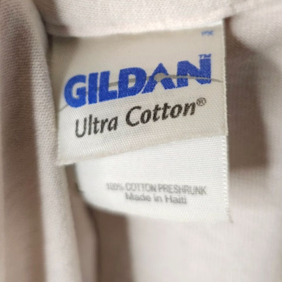 Gildan Drummer T Shirt Mens Size Large Cant Get Enough Drums Percussion Music Beige Cotton Gildan T-Shirt Men 2010s Rock Music Short Sleeve Crew Neck Size US L / EU 52-54 / 3 - 7 Thumbnail