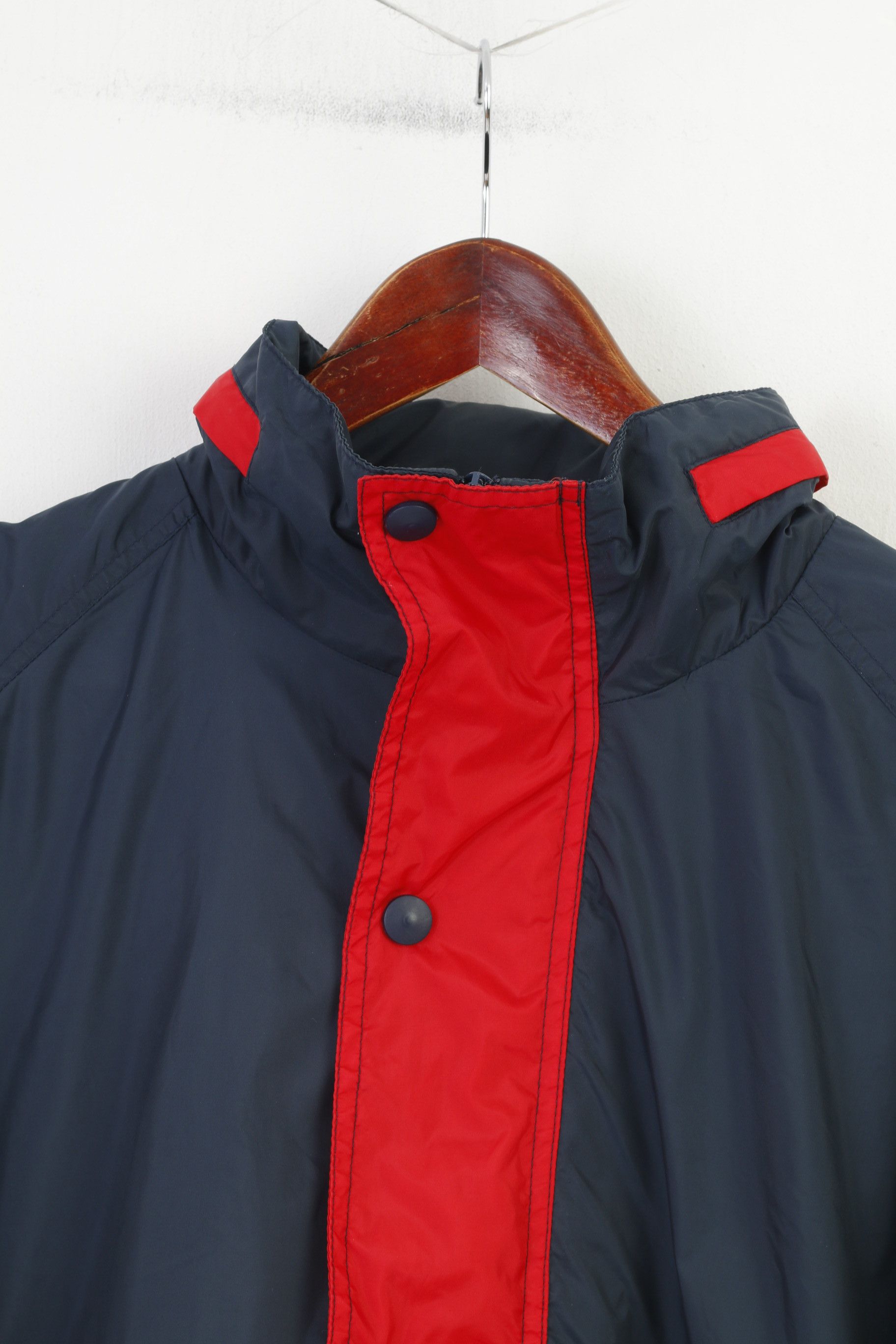 Vintage Marcel Clair Men L Jacket Zip Neck Vintage Polyamid 0687 Size US L / EU 52-54 / 3 - 2 Thumbnail