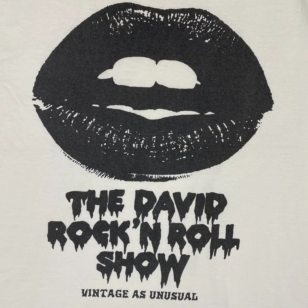 Japanese Brand THE DAVID ROCK 'N ROLL SHOW LIKE ROCKY HORROR TEE Size US L / EU 52-54 / 3 - 3 Thumbnail