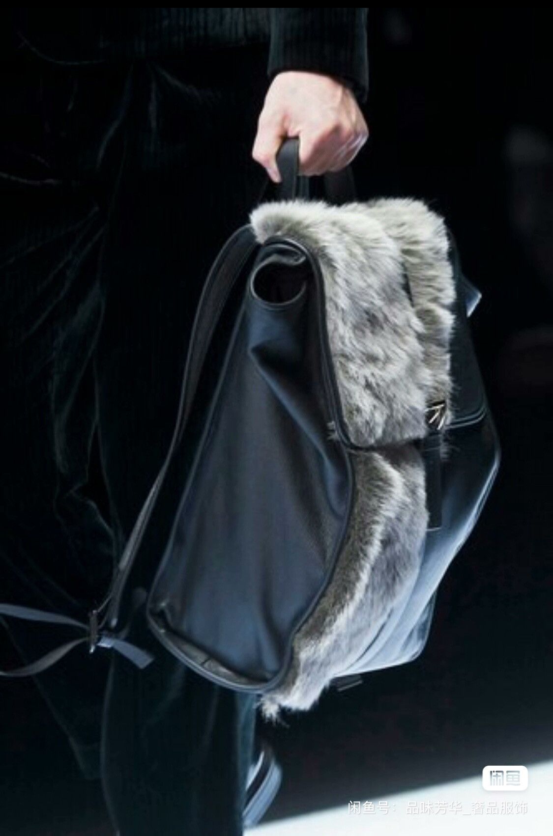 Emporio Armani Armani fur leather bag dior prada balenciaga visvim dior Size ONE SIZE - 2 Thumbnail