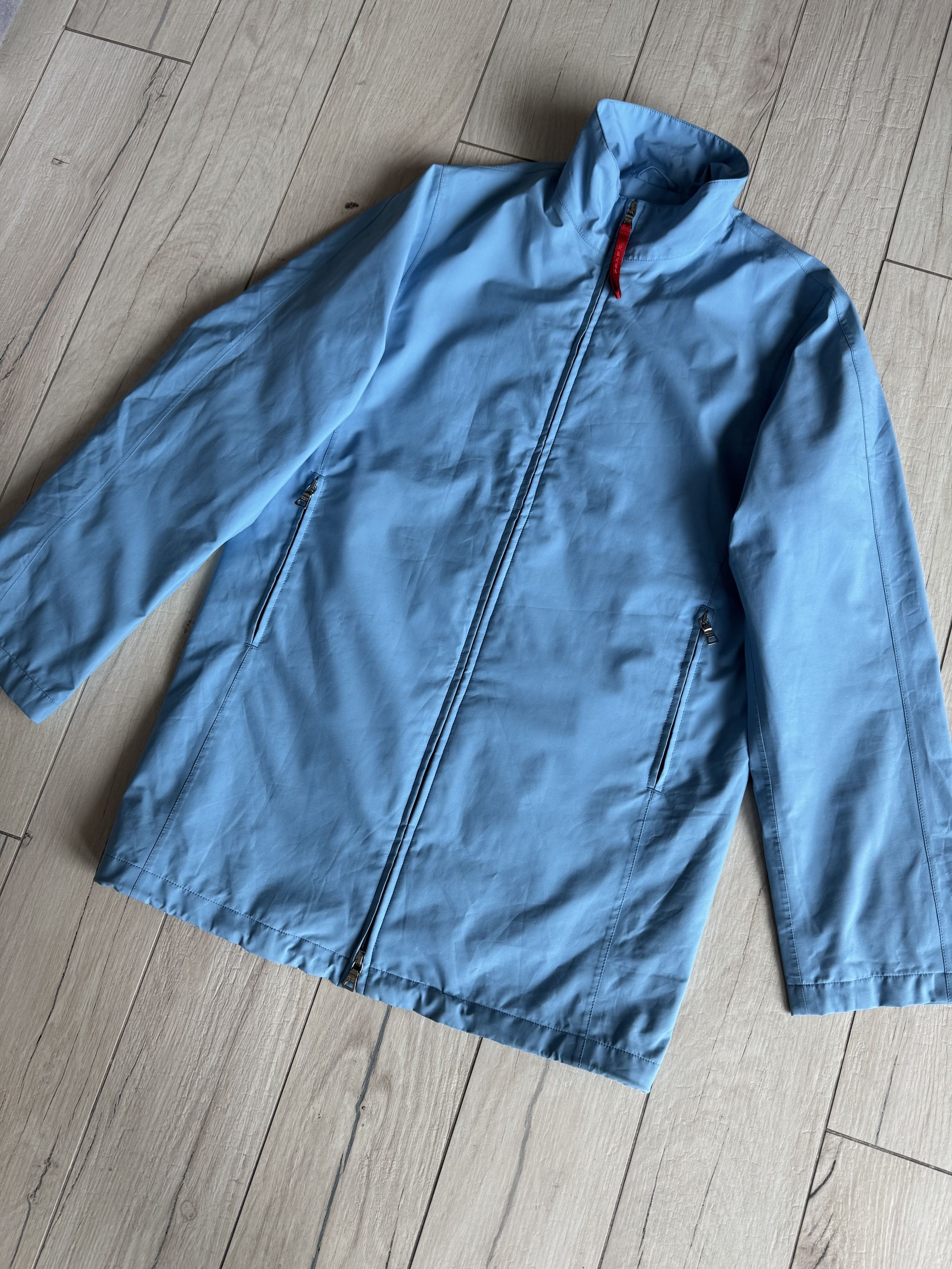 Prada Prada GoreTex Baby Blue Light Jacket Size US S / EU 44-46 / 1 - 3 Thumbnail