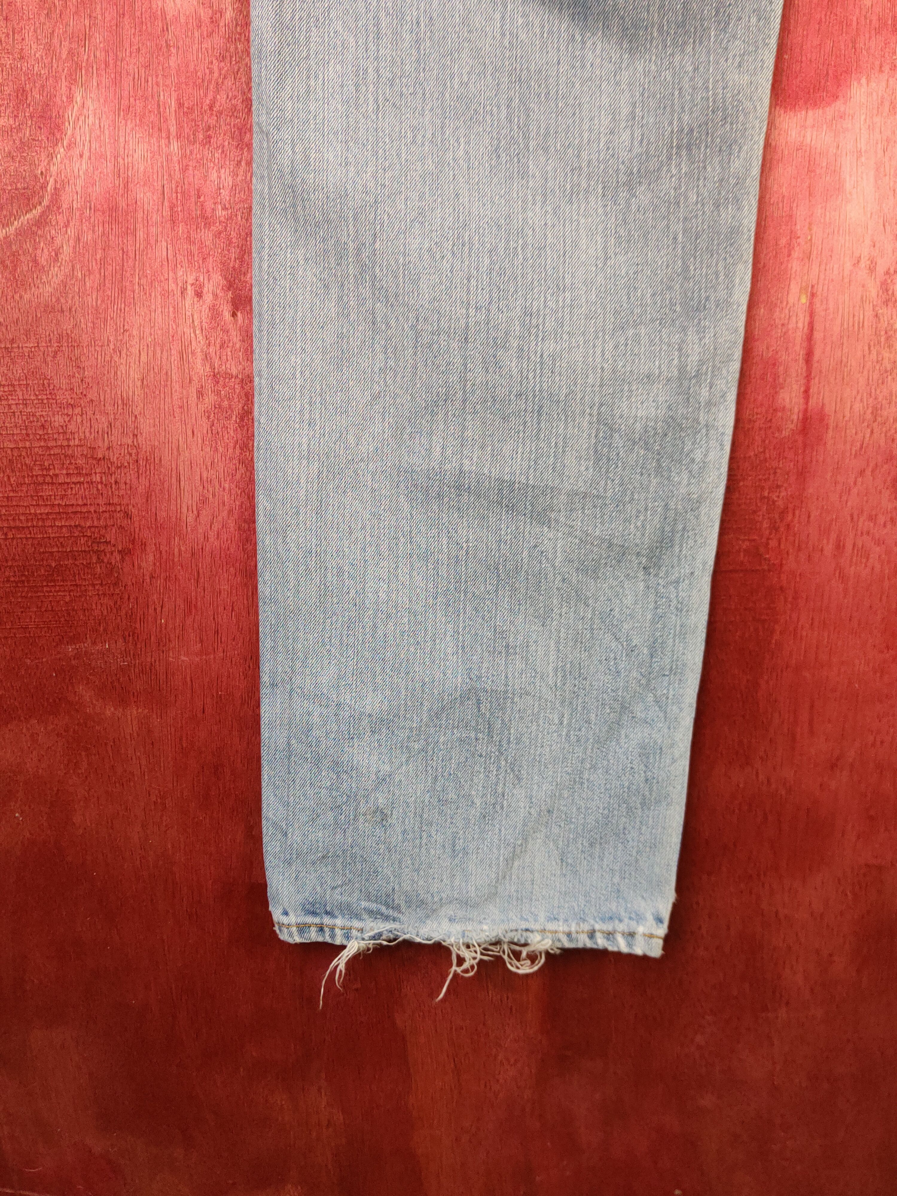 Japanese Brand Japanese Brand Blue Faded Distressed Ripped Jeans #S1697 Size US 34 / EU 50 - 11 Thumbnail
