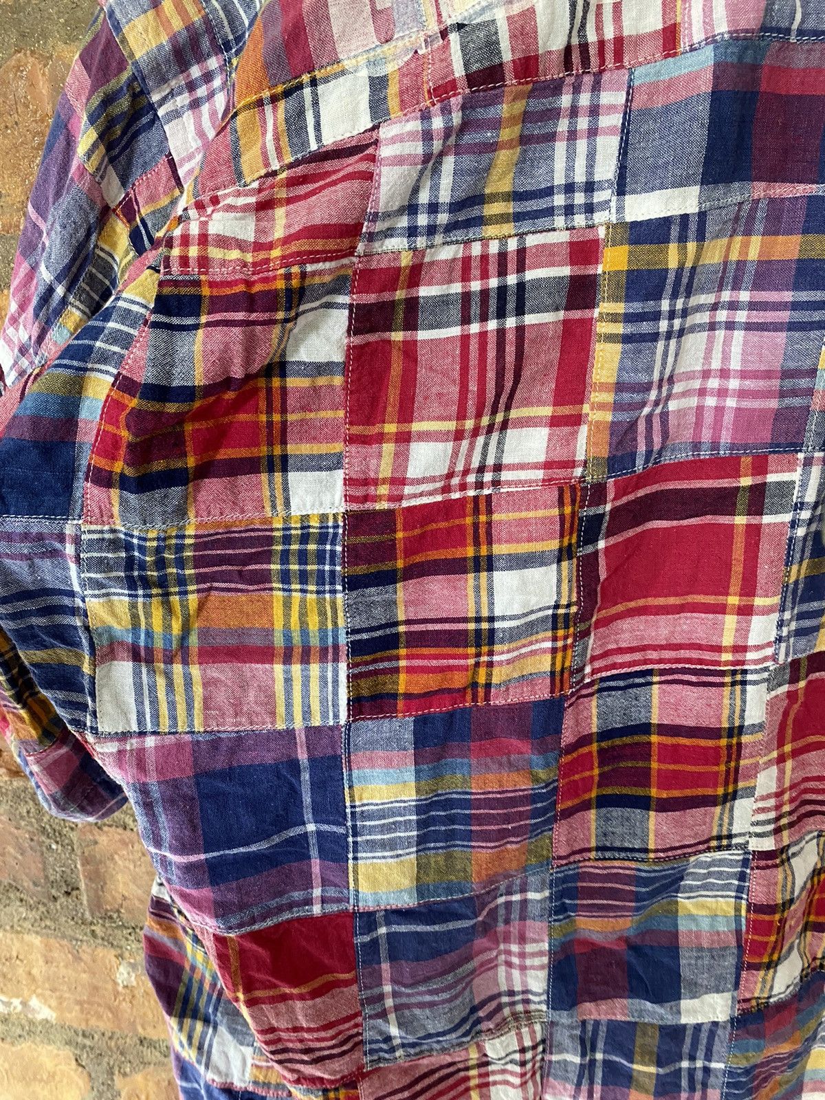 Fragment Design SS1998 GDEH patchwork button up Size US M / EU 48-50 / 2 - 10 Thumbnail