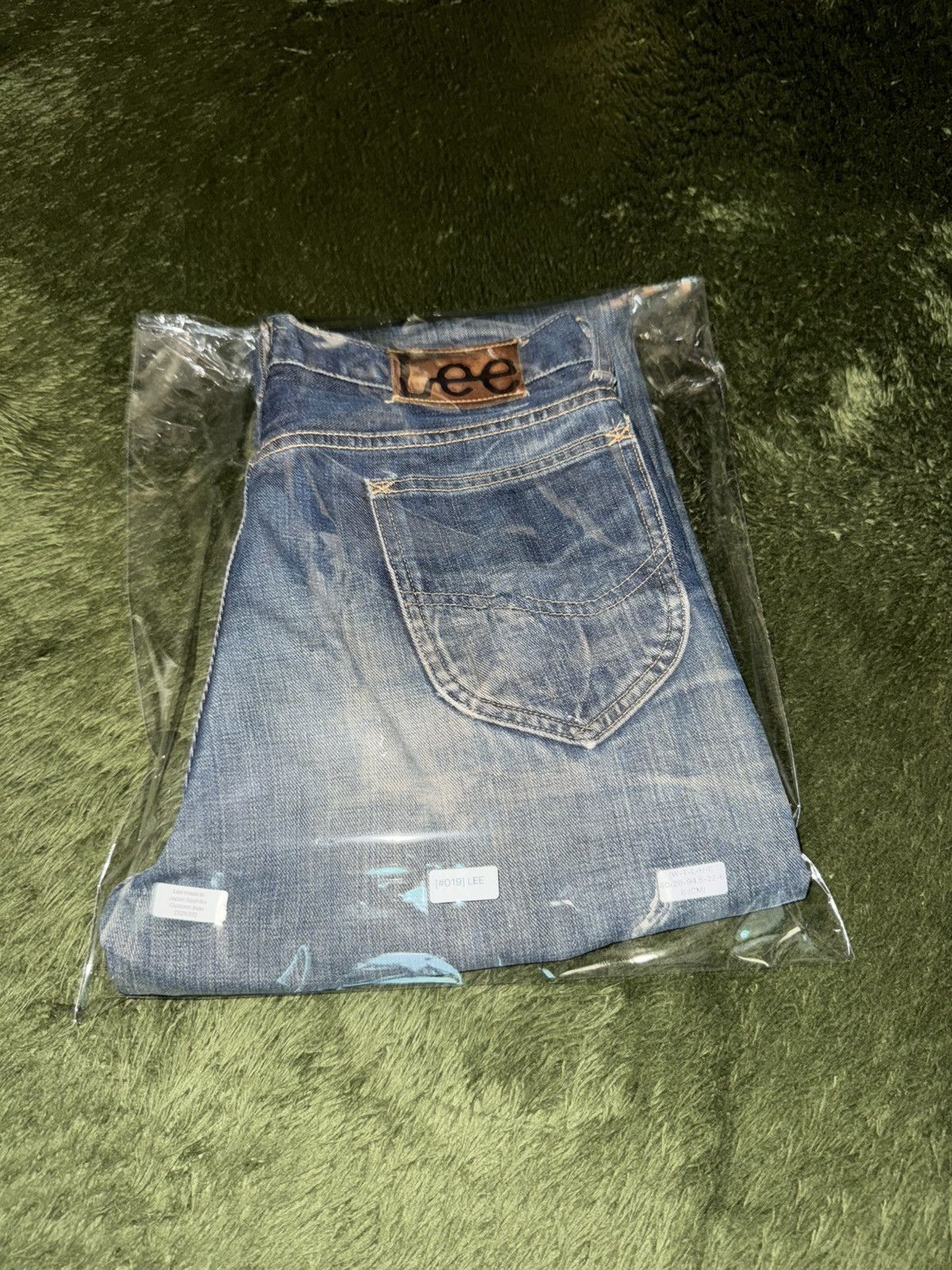 Lee [32x33] 00s Lee Japan Sashiko Custom Denim Pants Size US 32 / EU 48 - 13 Thumbnail