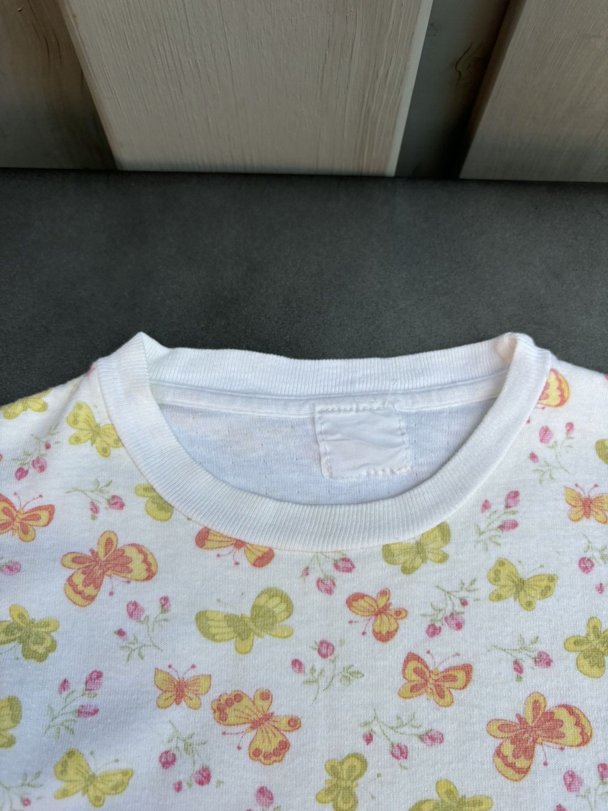 JCPenney × Sears × Vintage 1970s Butterfly Print Thermal Vintage Duofold Undershirt USA Size XS / US 0-2 / IT 36-38 - 8 Thumbnail