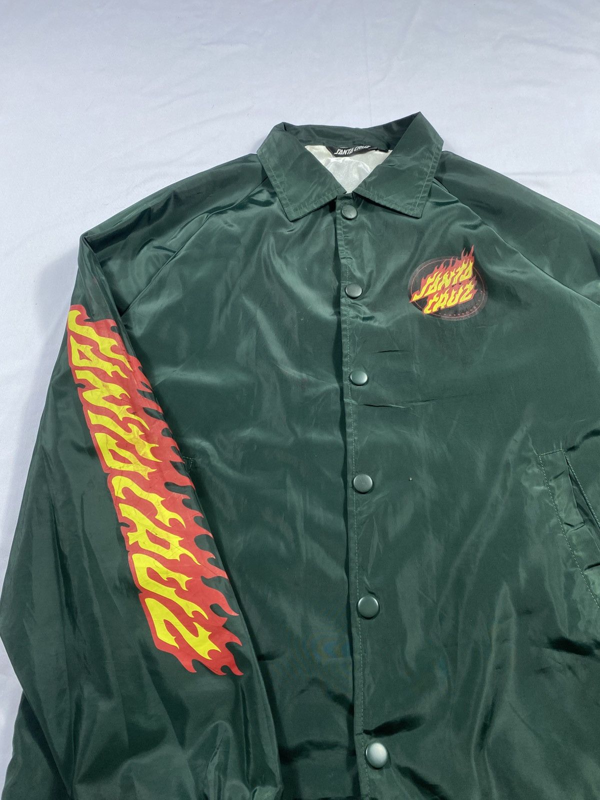 Santa Cruz Skateboards Coach jacket distressed Santa Crauz Size US L / EU 52-54 / 3 - 9 Thumbnail