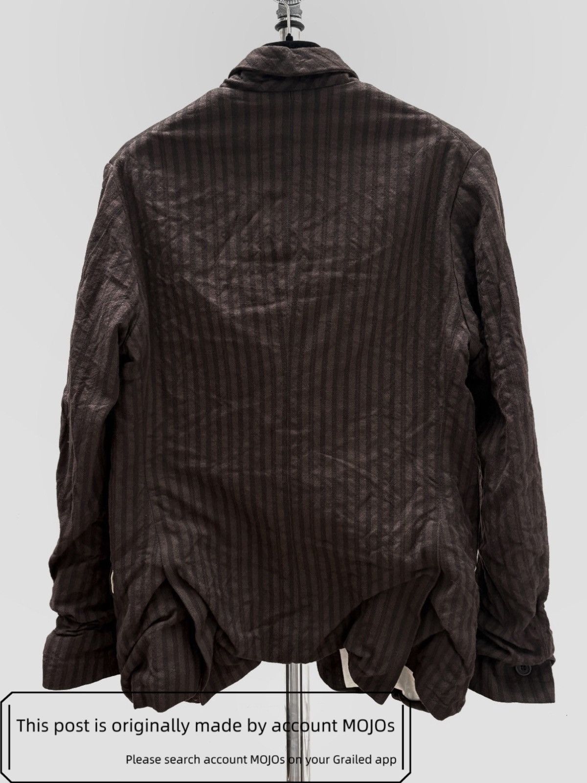 Paul Harnden Shoemakers Sz S Paul Harden Shoemaker Dark Brown Stripe Jacket mojos139 Size US S / EU 44-46 / 1 - 3 Thumbnail