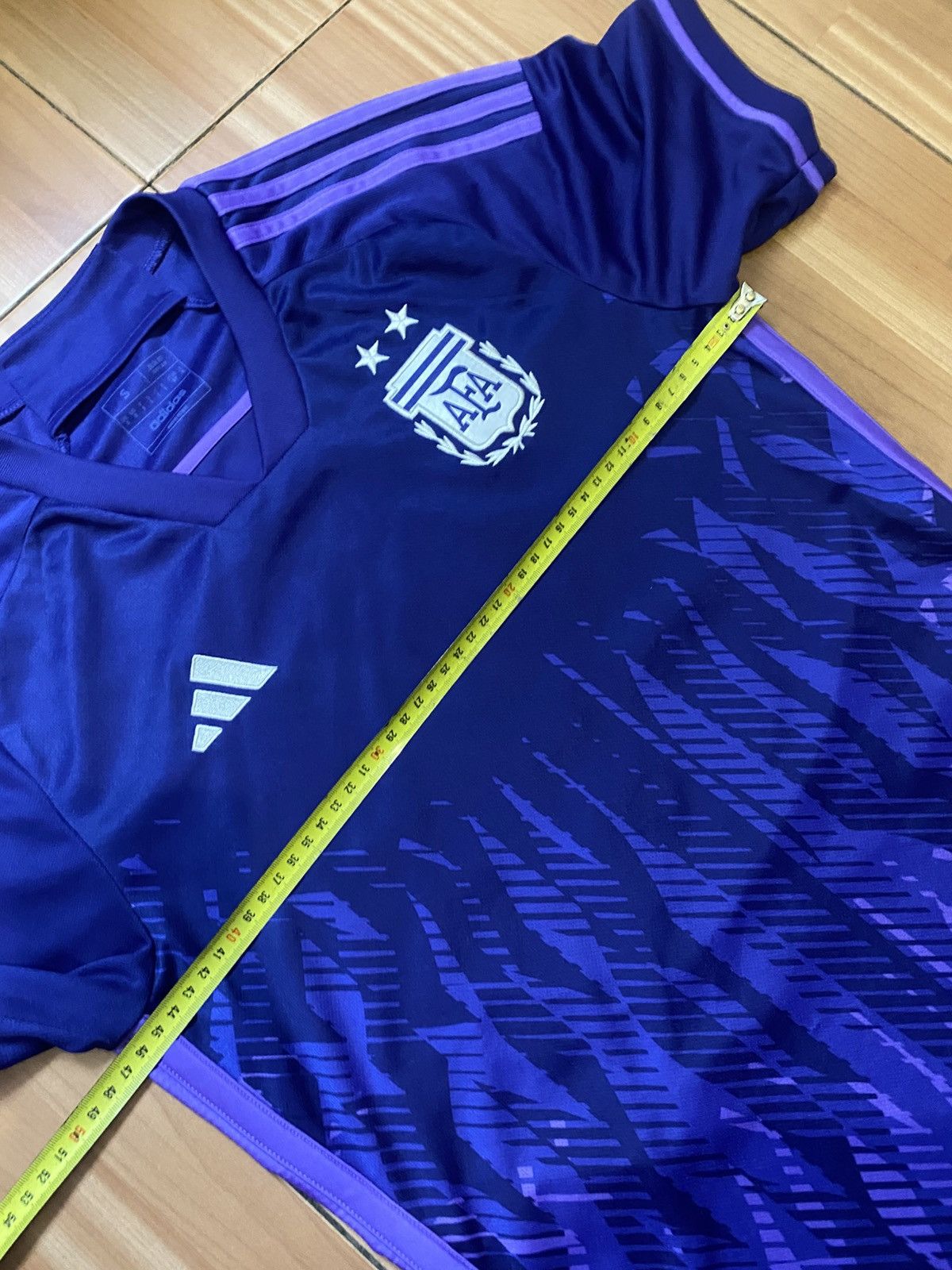 Adidas Adidas Argentina 2022 World Cup #10 Messi Away Shirt Jersey Size US S / EU 44-46 / 1 - 15 Thumbnail