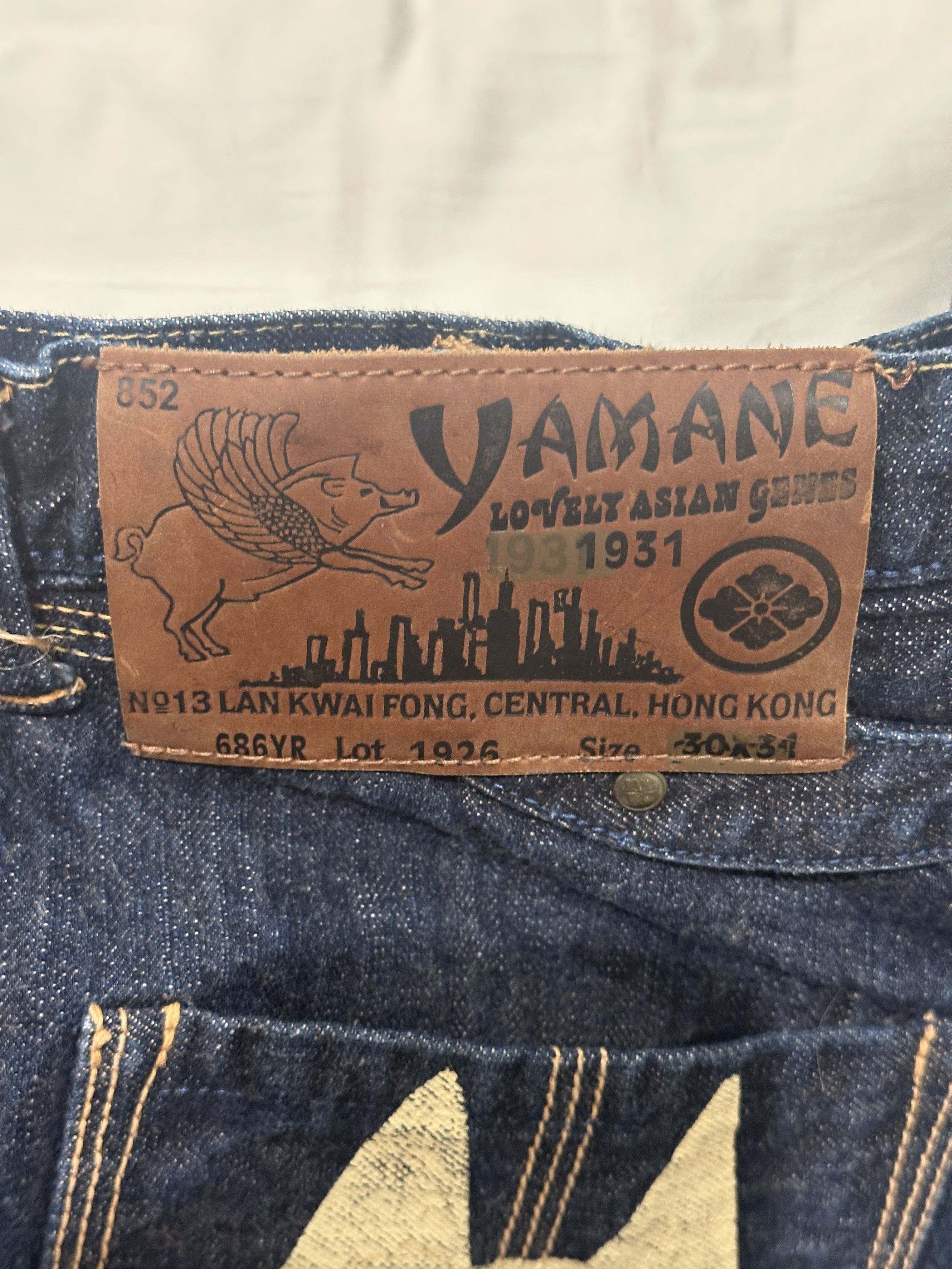 Evisu Evisu x Yamane - Rare Vintage Y2K Cat and Skull Jeans Size US 30 / EU 46 - 5 Thumbnail