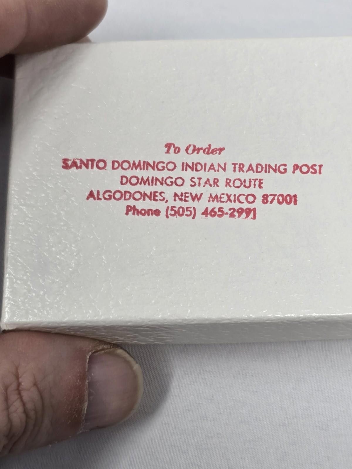 Other Vtg Santo Domingo 925 Turquoise Bear Paw Button Covers Set Size ONE SIZE - 8 Thumbnail