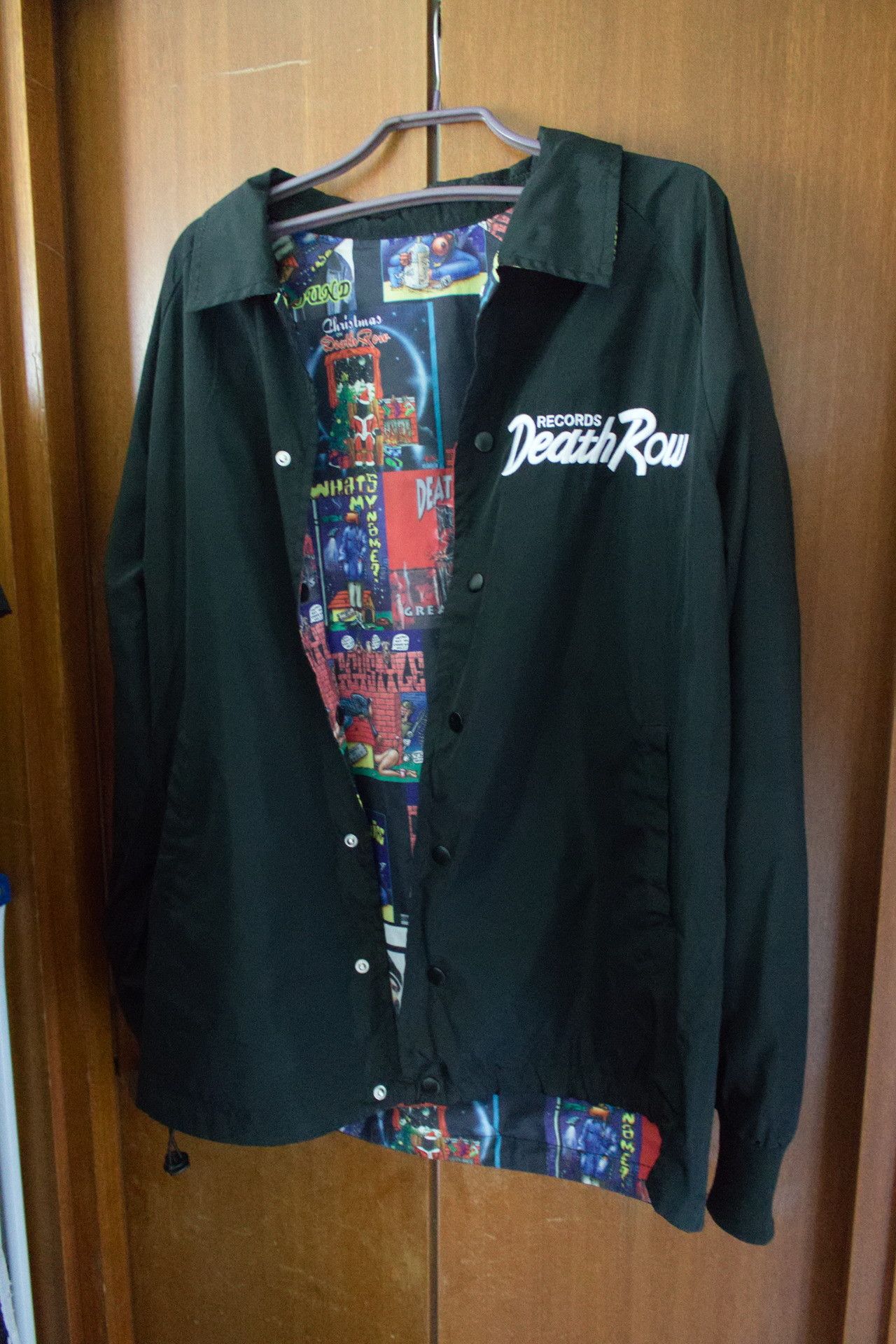 Shoe Palace Shoe Palace x Death Row Records Snoop Dogg Oversized Jacket Size US L / EU 52-54 / 3 - 3 Thumbnail