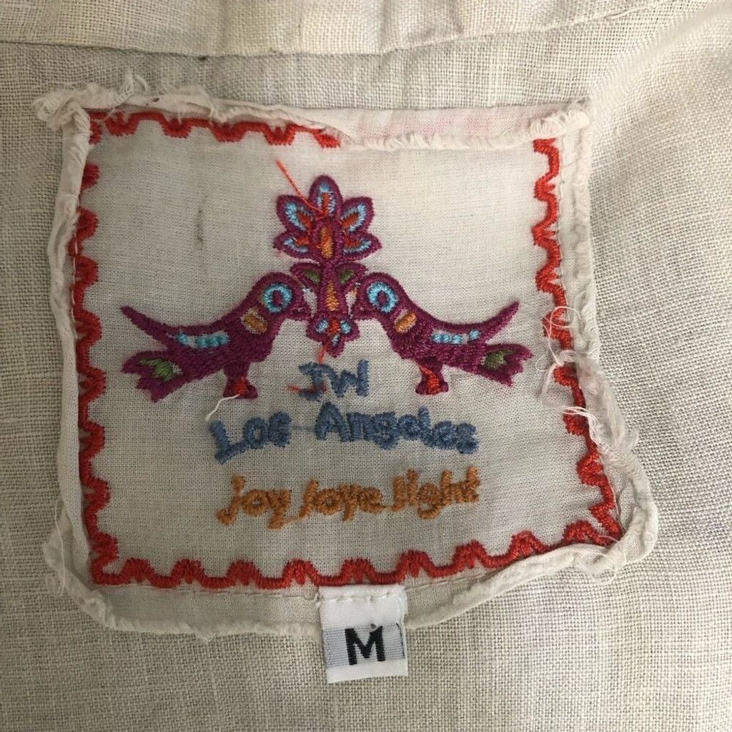 Johnny Was Johnny Was Kimono Drape Cardigan Embroidered Aztec Linen M Size L / US 10 / IT 46 - 8 Thumbnail