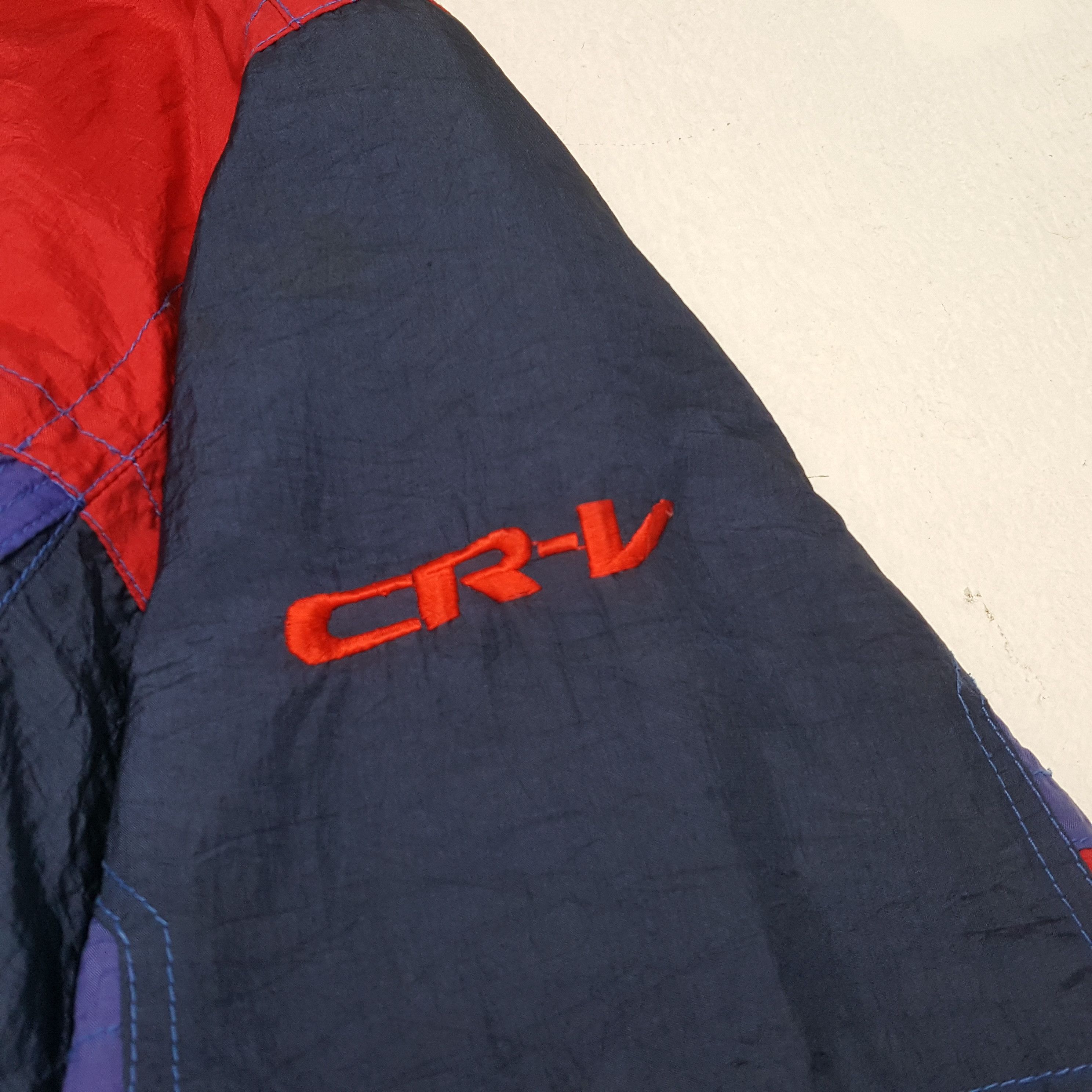 Honda × Vintage HONDA CRV Japanese Motorsports Custom Art Jacket Size US XL / EU 56 / 4 - 7 Thumbnail