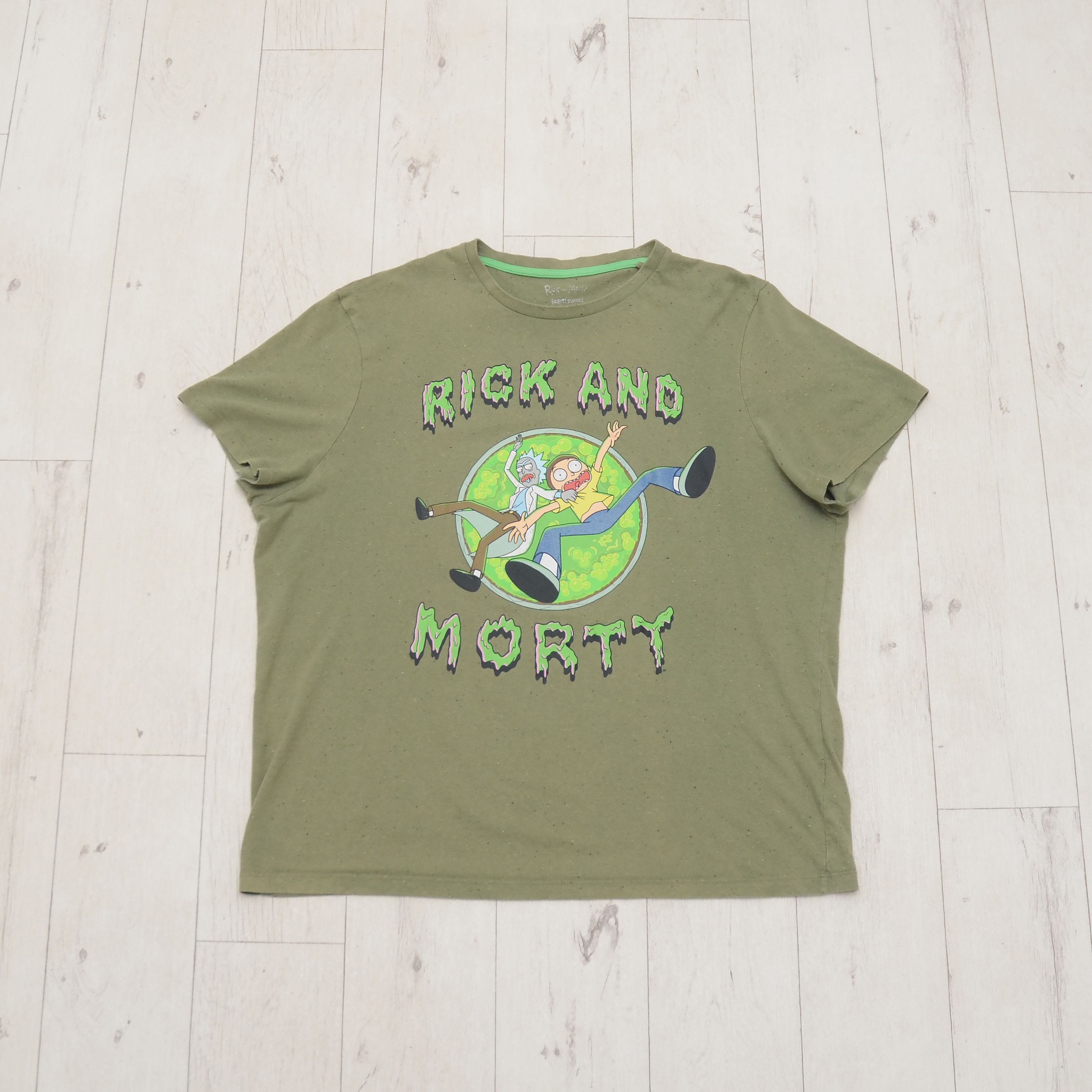 Cartoon Network Rick and Morty Men's T-Shirt Graphic Tee Cartoon Fan Merch Size US XL / EU 56 / 4 - 1 Thumbnail