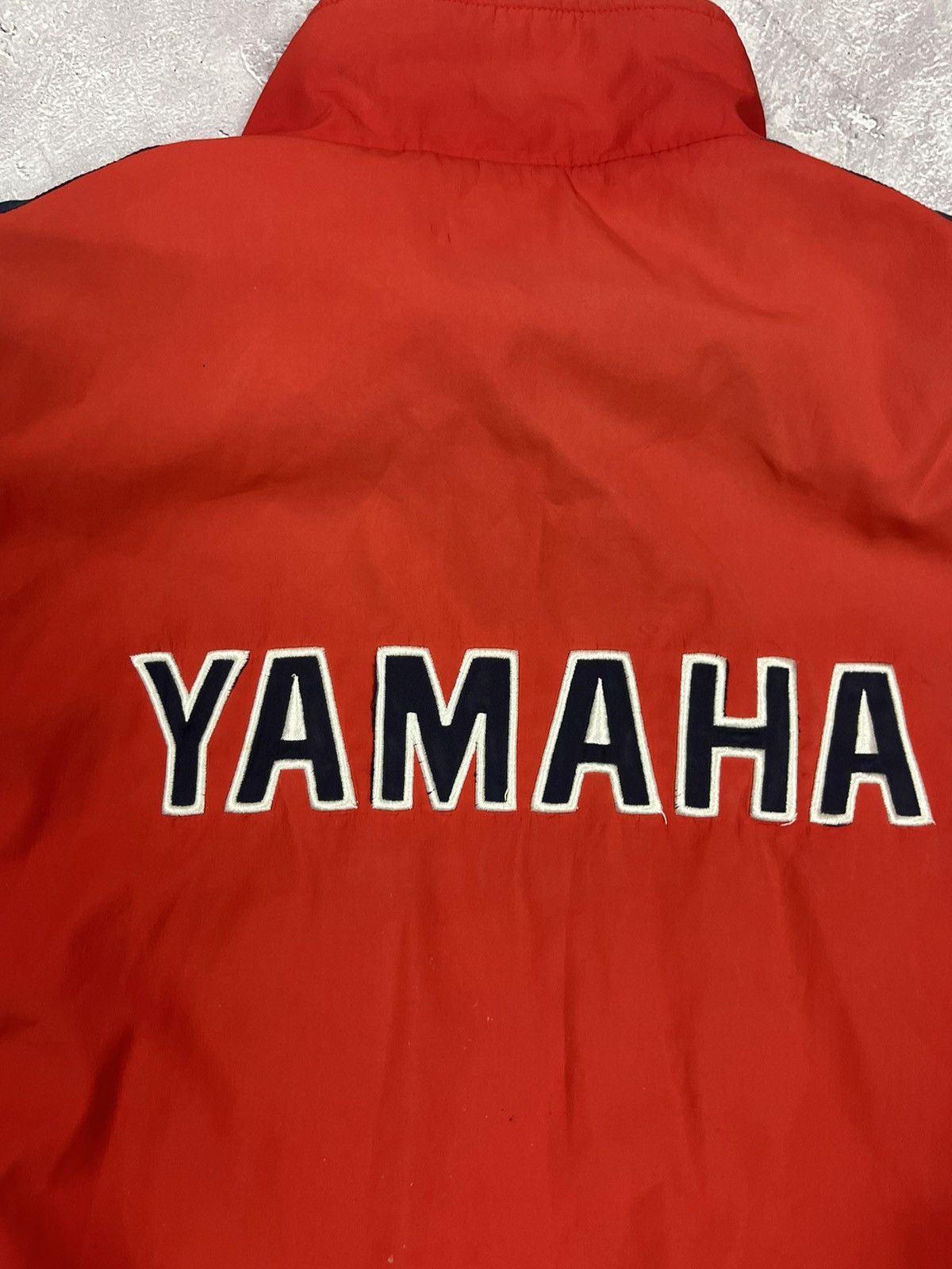 Yamaha Vintage Yamaha Bridgestone Racing Jacket Red Big Logo Size US XXL / EU 58 / 5 - 9 Thumbnail