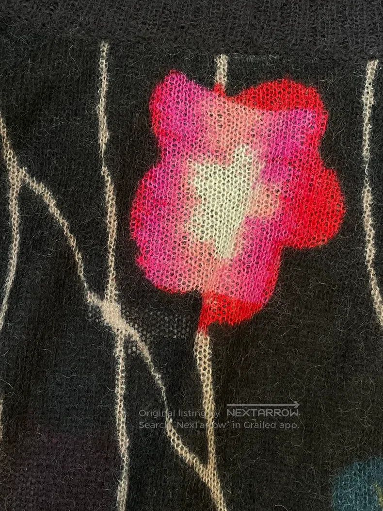 Kenzo Kenzo High-neck mohair knit sweater Size S / US 4 / IT 40 - 7 Thumbnail