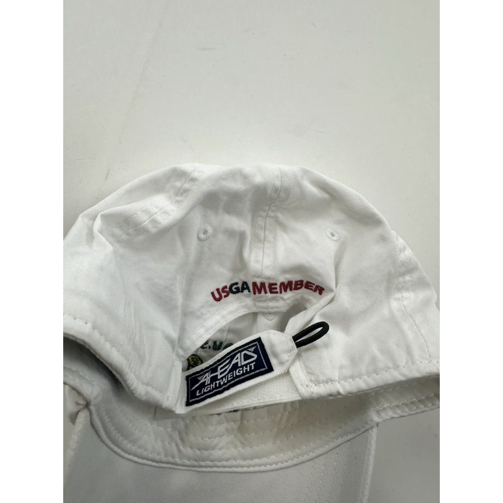 Vintage VINTAGE The Country Club Hat Mens White 122nd US Open Golf USGA Member Cap Ahead Shirt? Size ONE SIZE - 4 Thumbnail