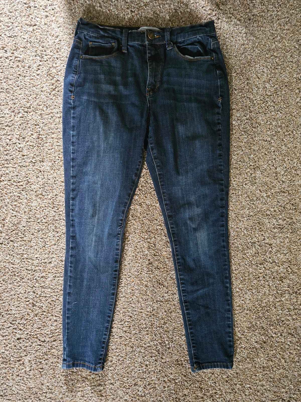 Steve Madden Mudd Women’s 7 High Rise Jean Legging Jegging Stretch FLX Size 30" / US 8 / IT 44 - 1 Thumbnail