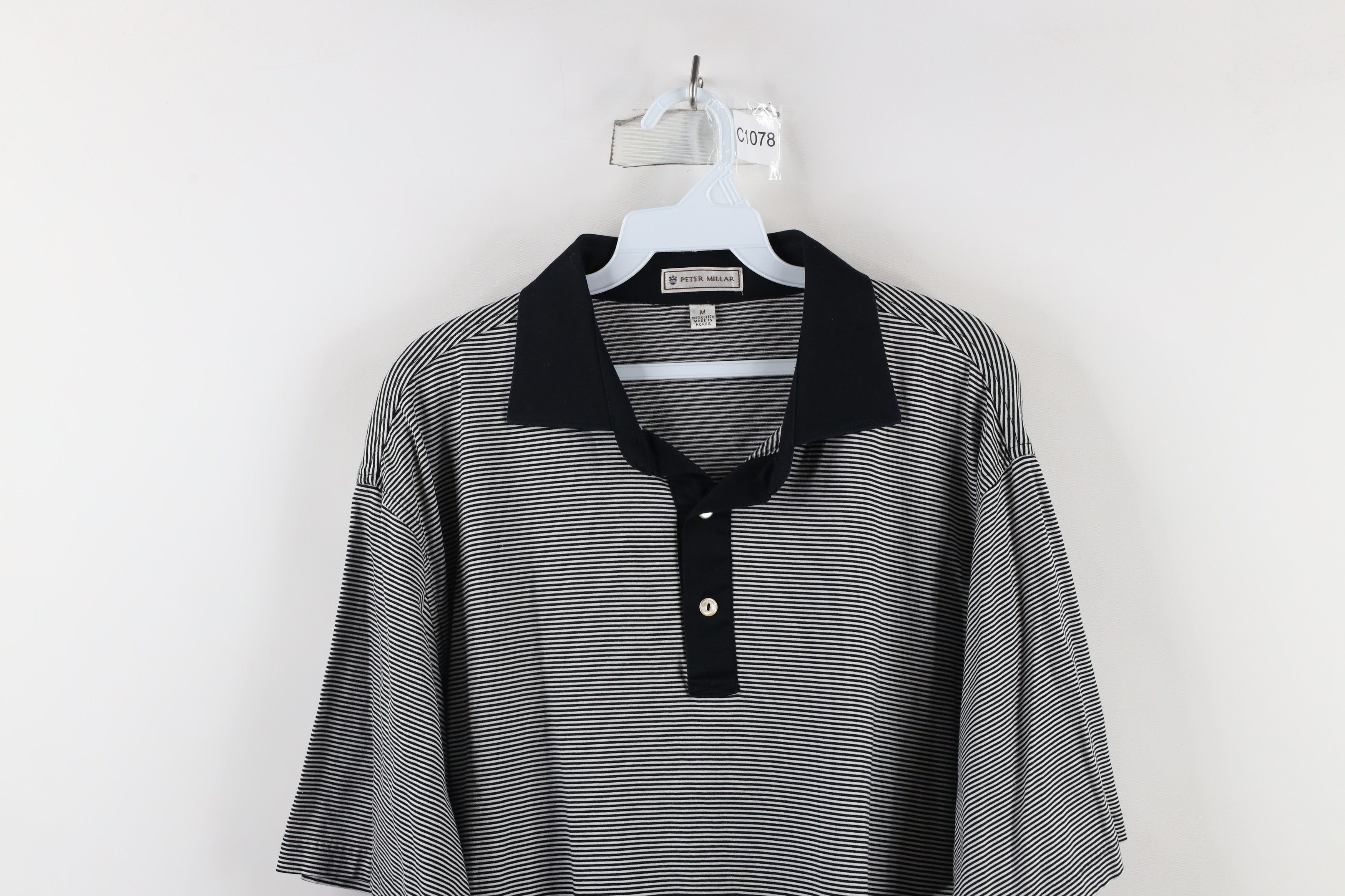 Peter Millar × Vintage Peter Millar Short Sleeve Collared Golf Polo Shirt Cotton Size US M / EU 48-50 / 2 - 2 Thumbnail