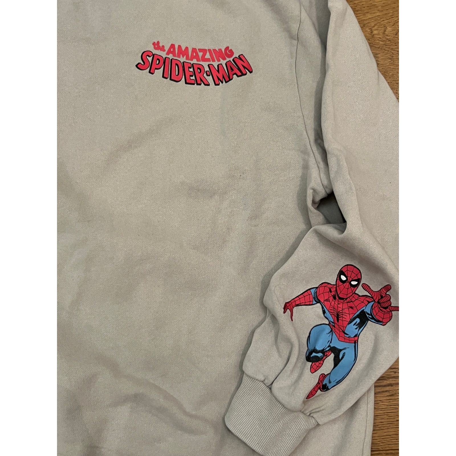 Marvel Comics Marvel Spider-Man Sweatshirt M Sand Oatmeal Graphic Size US M / EU 48-50 / 2 - 2 Thumbnail