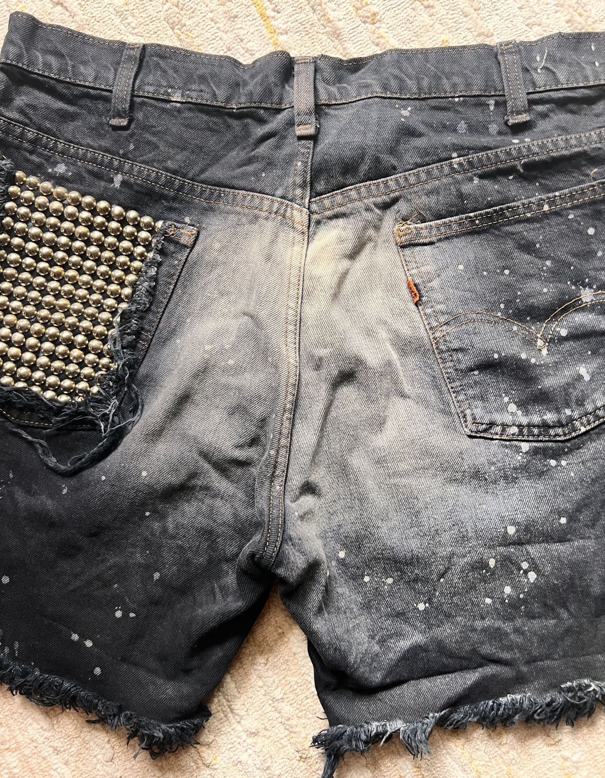 If Six Was Nine × Japanese Brand × Levi's Made & Crafted Z. Vargas Vintage Levis Custom Rework Short Size US 34 / EU 50 - 8 Thumbnail