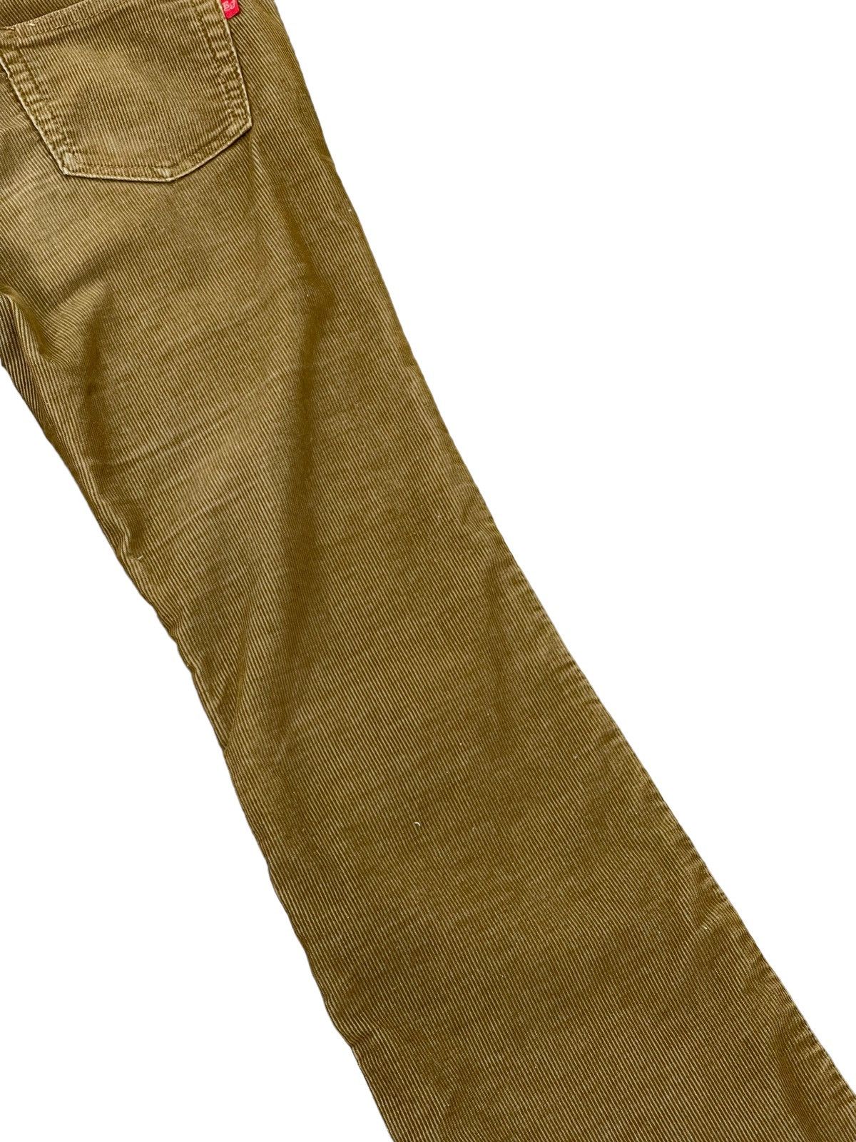 Japanese Brand Flare Jeans E.J Bobson Corduroy Stretch Slim Boot Cut 7🟦9 Size US 28 / EU 44 - 16 Thumbnail